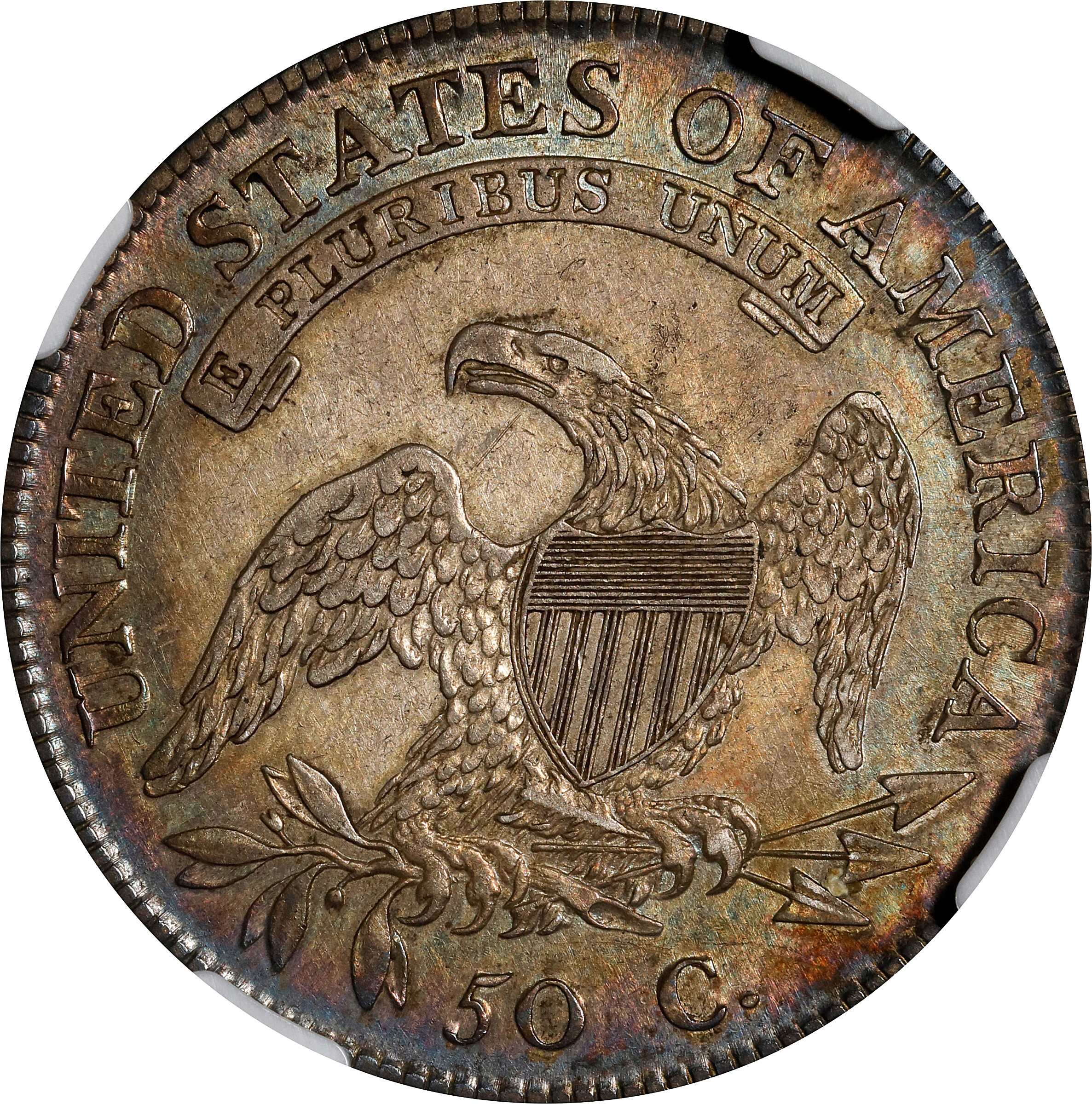 1809 50c III Edge VF35 CAC thumbnail 4