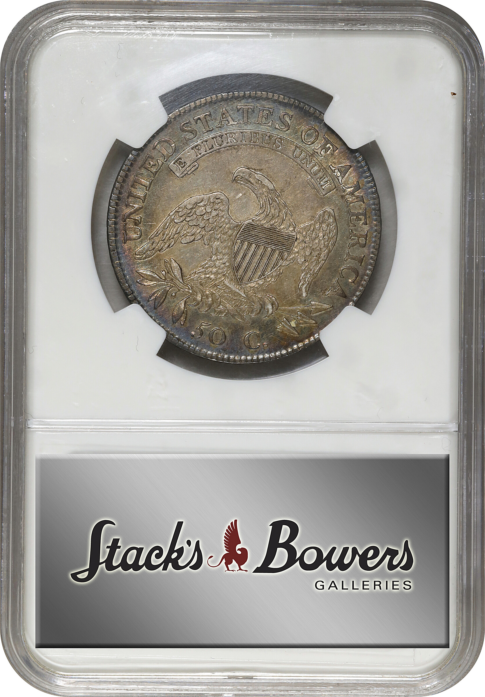 1809 50c III Edge VF35 CAC thumbnail 6