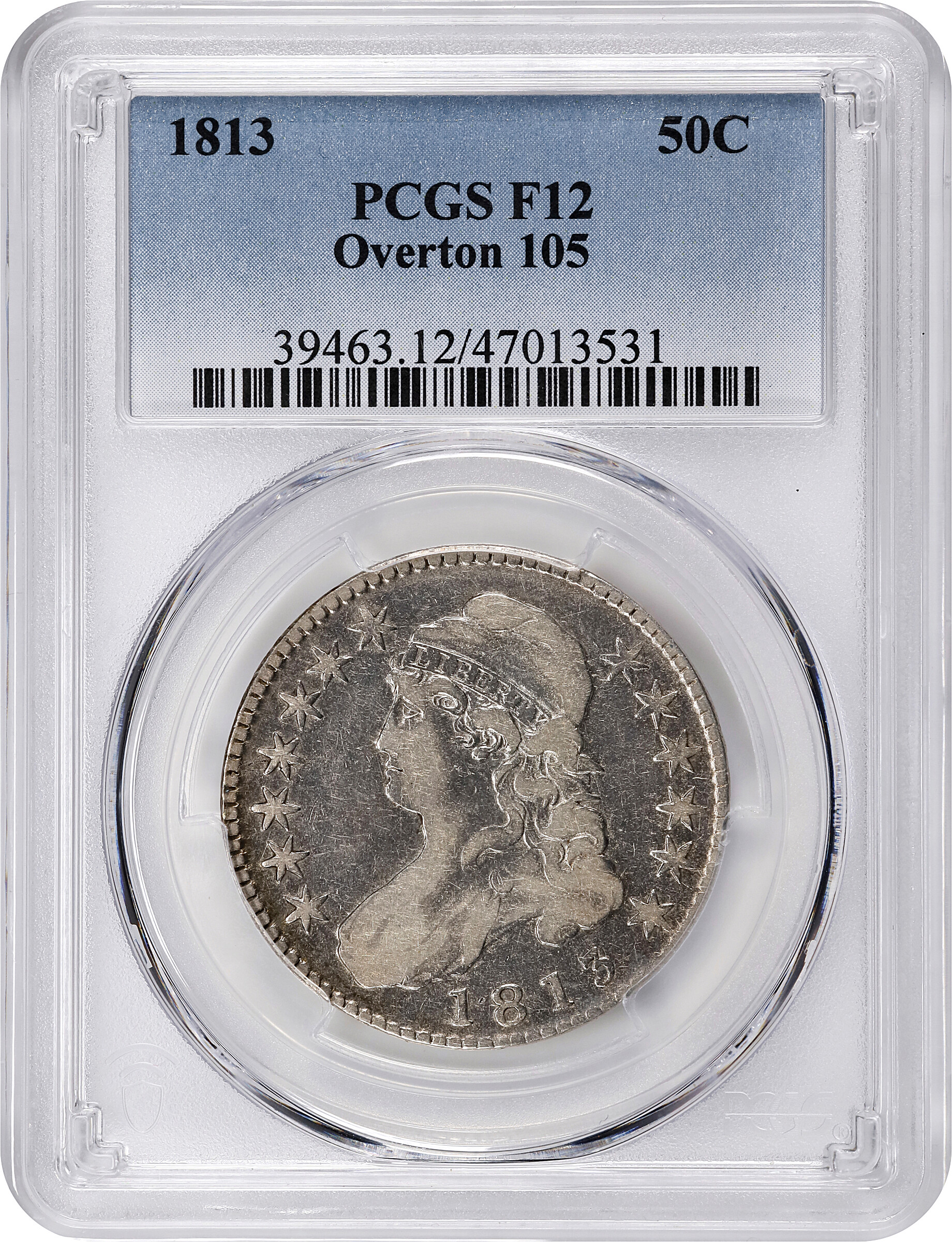1813 50c O-105 G6 thumbnail 3
