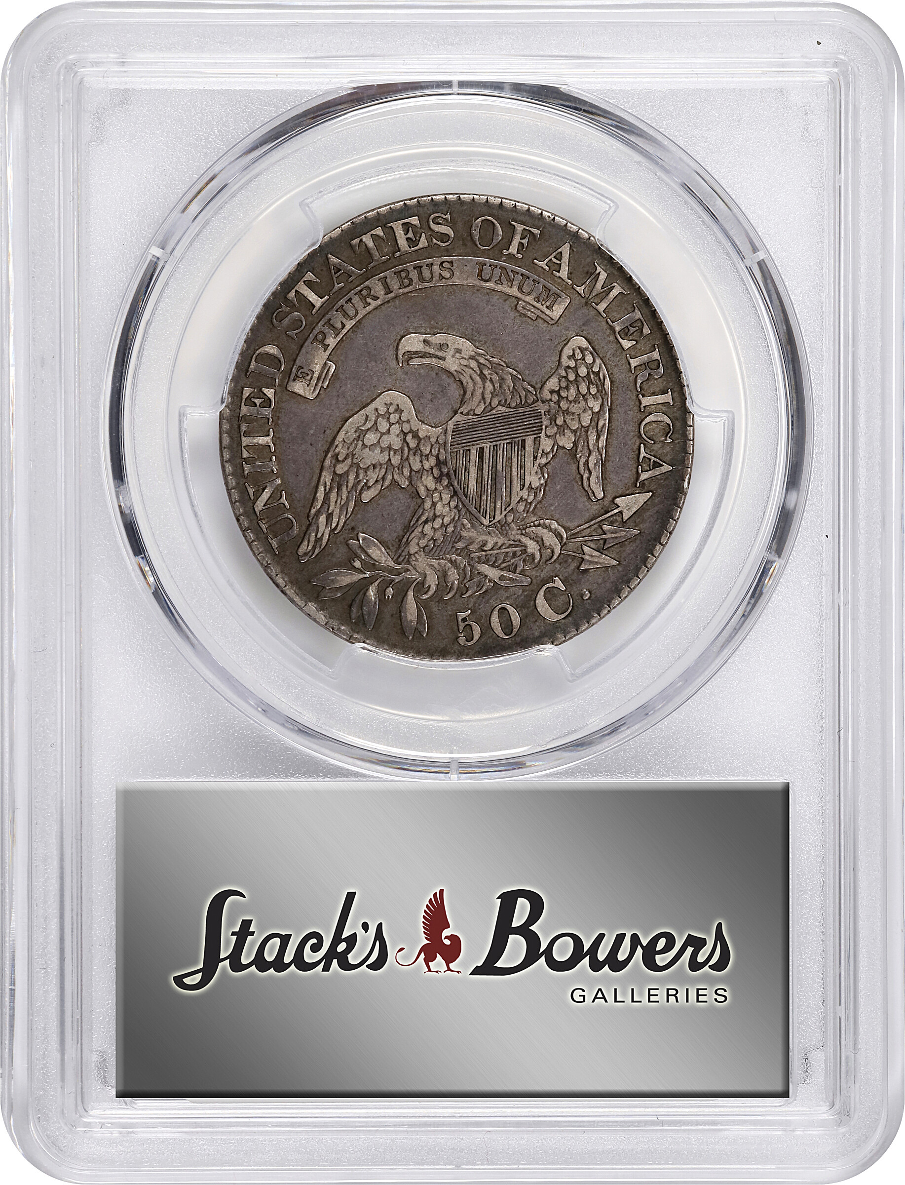 1828 50c Square Base 2, Small 8s, Large Letters, O-117 F15 thumbnail 18
