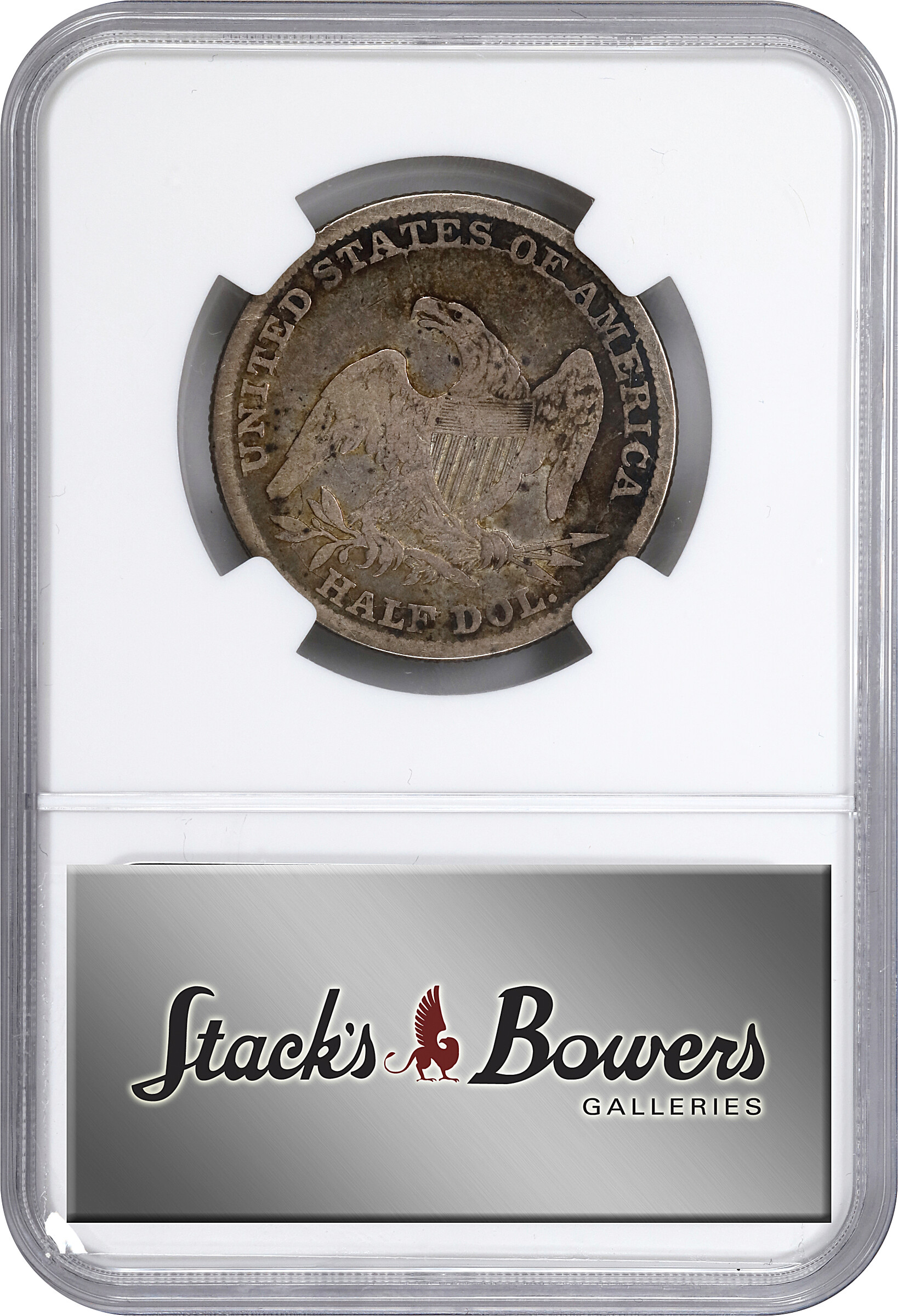 Capped Bust Half Dollar 50c Reeded Edge, 1836-1839 [Type] G4 thumbnail 16