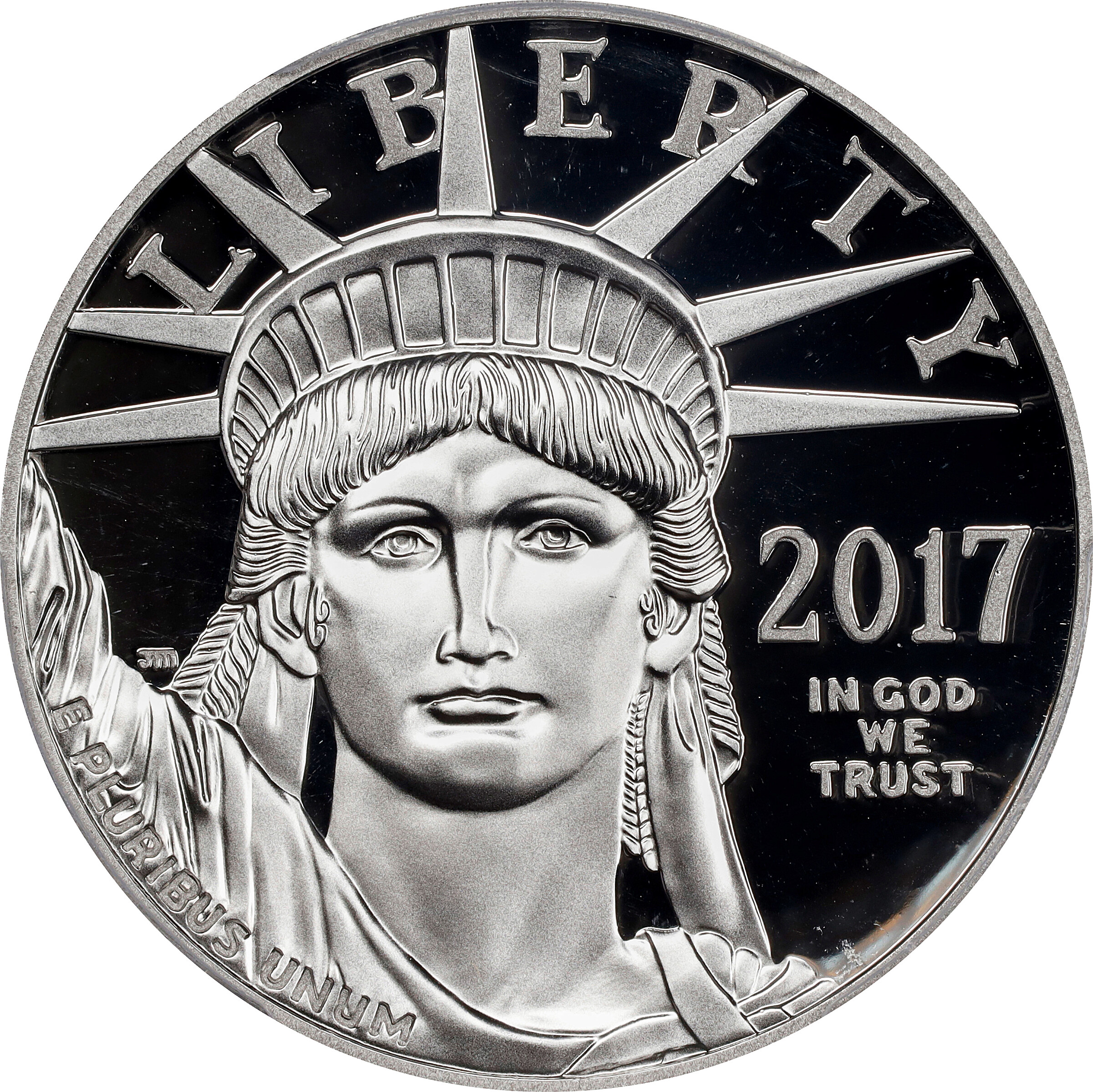 2017-W One-Ounce Platinum Eagle. First Strike. Proof-69 Deep Cameo (PCGS).