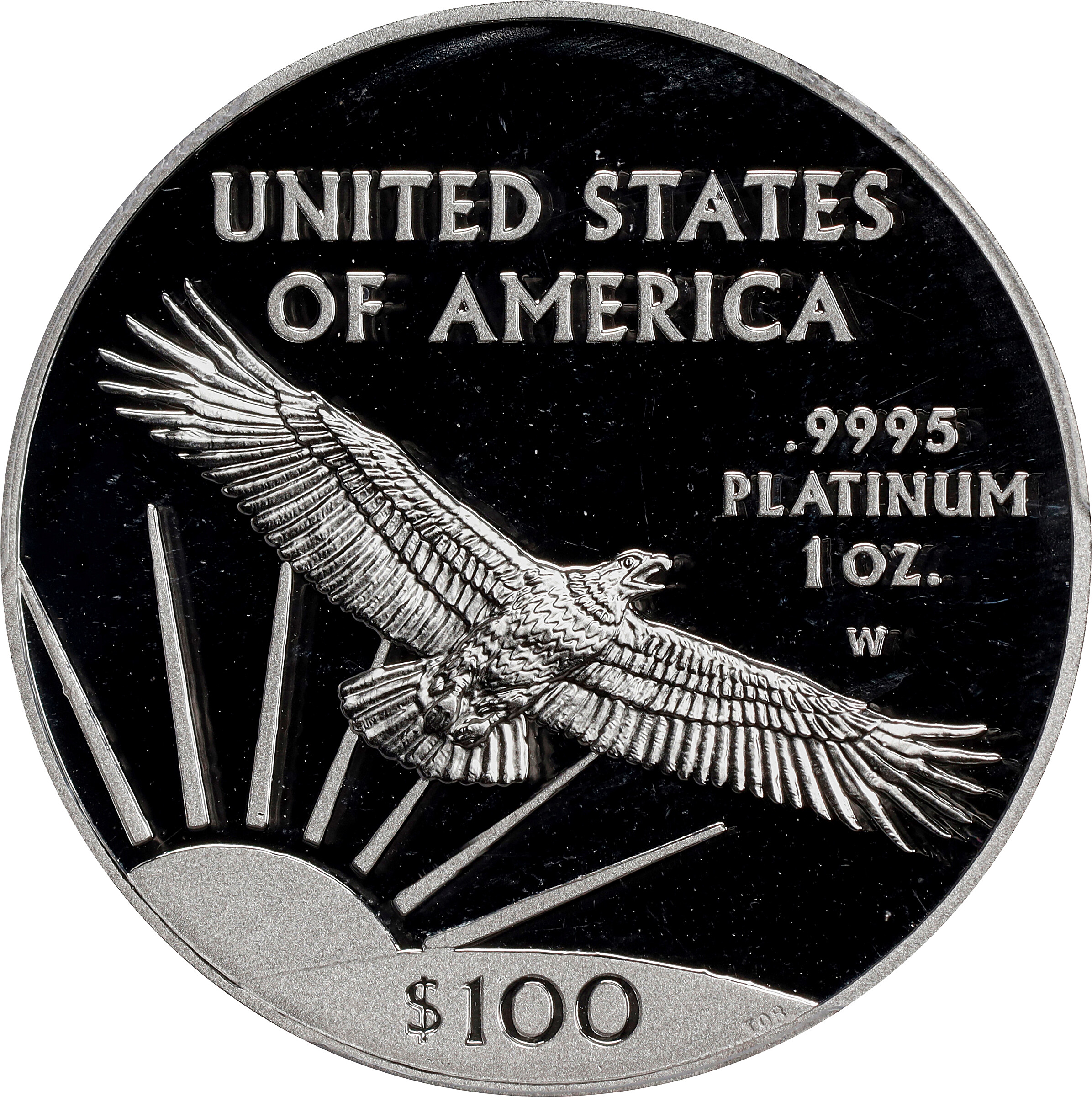 2017-W P$100  Platinum Eagle PR DCAM PR67 DCAM CAC thumbnail 6