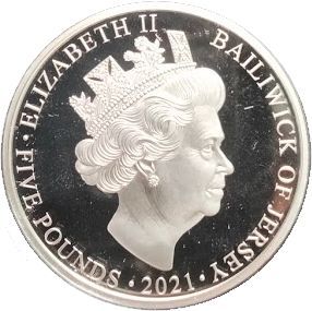 2021 £5 Proof PR