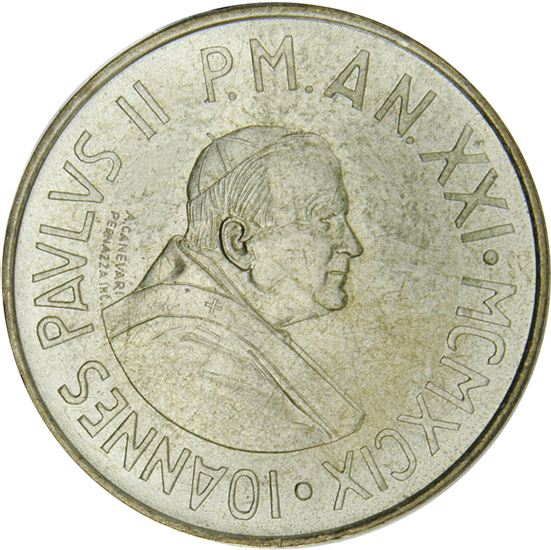 1999 20 Li One year issue MS