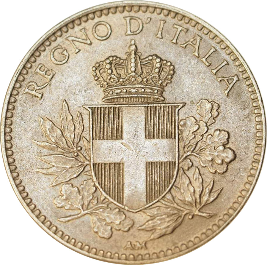 1918 20 Ce reeded edge MS