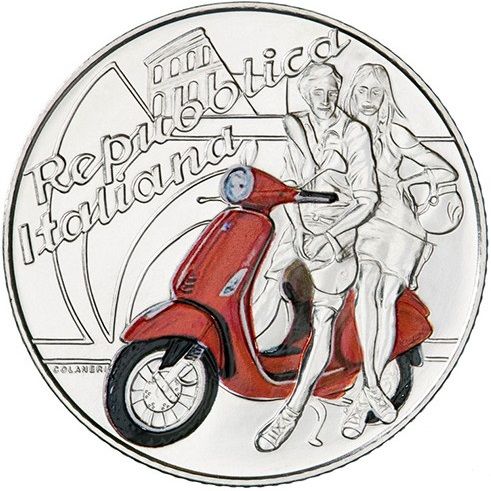 2019 5 Eu BU in Blister MS