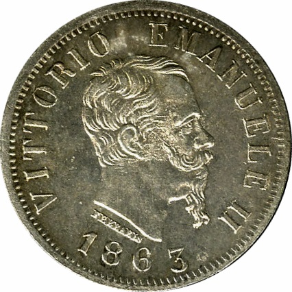 1863 50 Ce MS