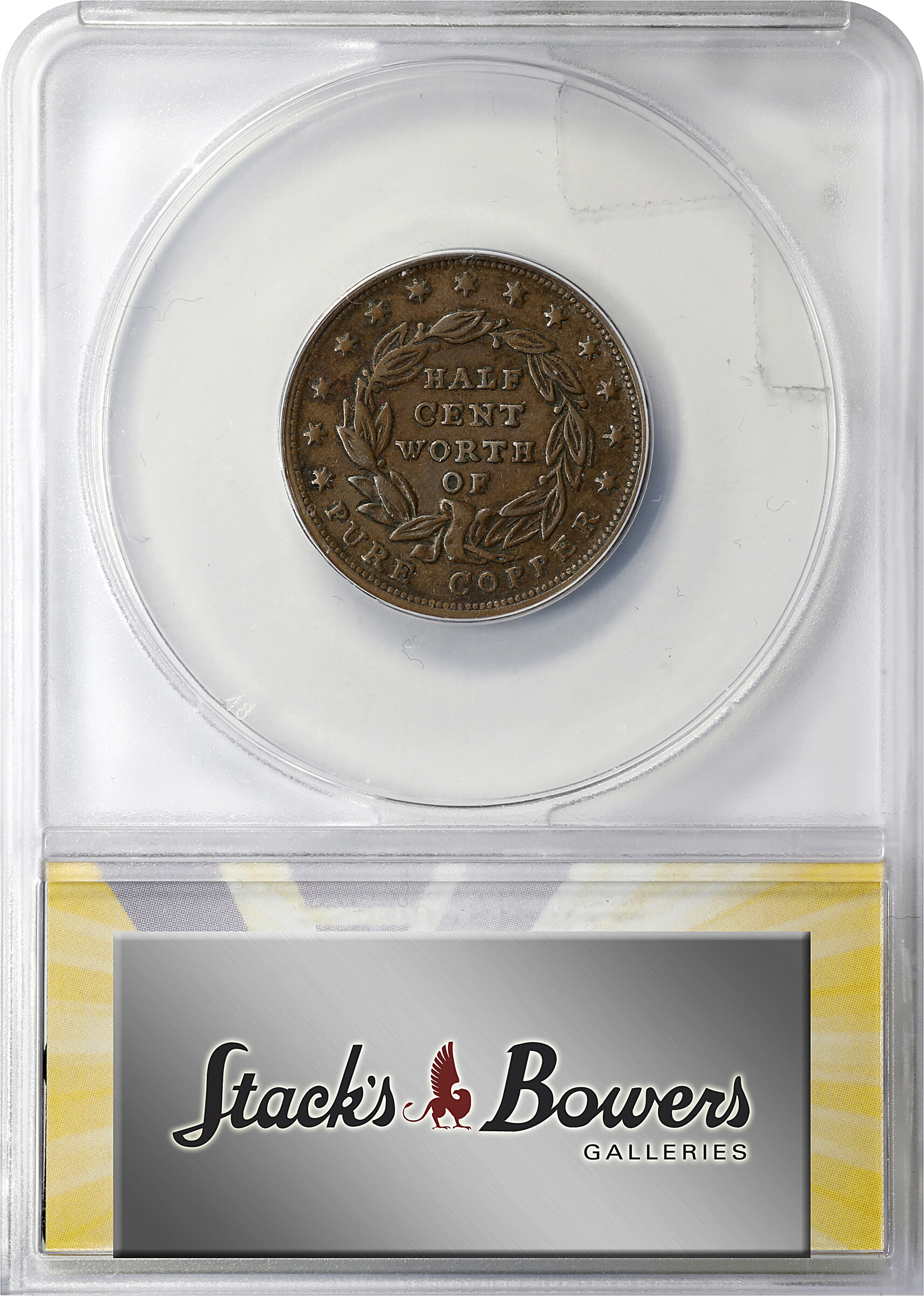 1837 Token Half Cent of Copper, HT-73 VF20 thumbnail 14