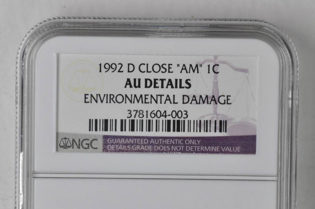 1992-D 1c Close AM MS BN MS60 BN thumbnail 5