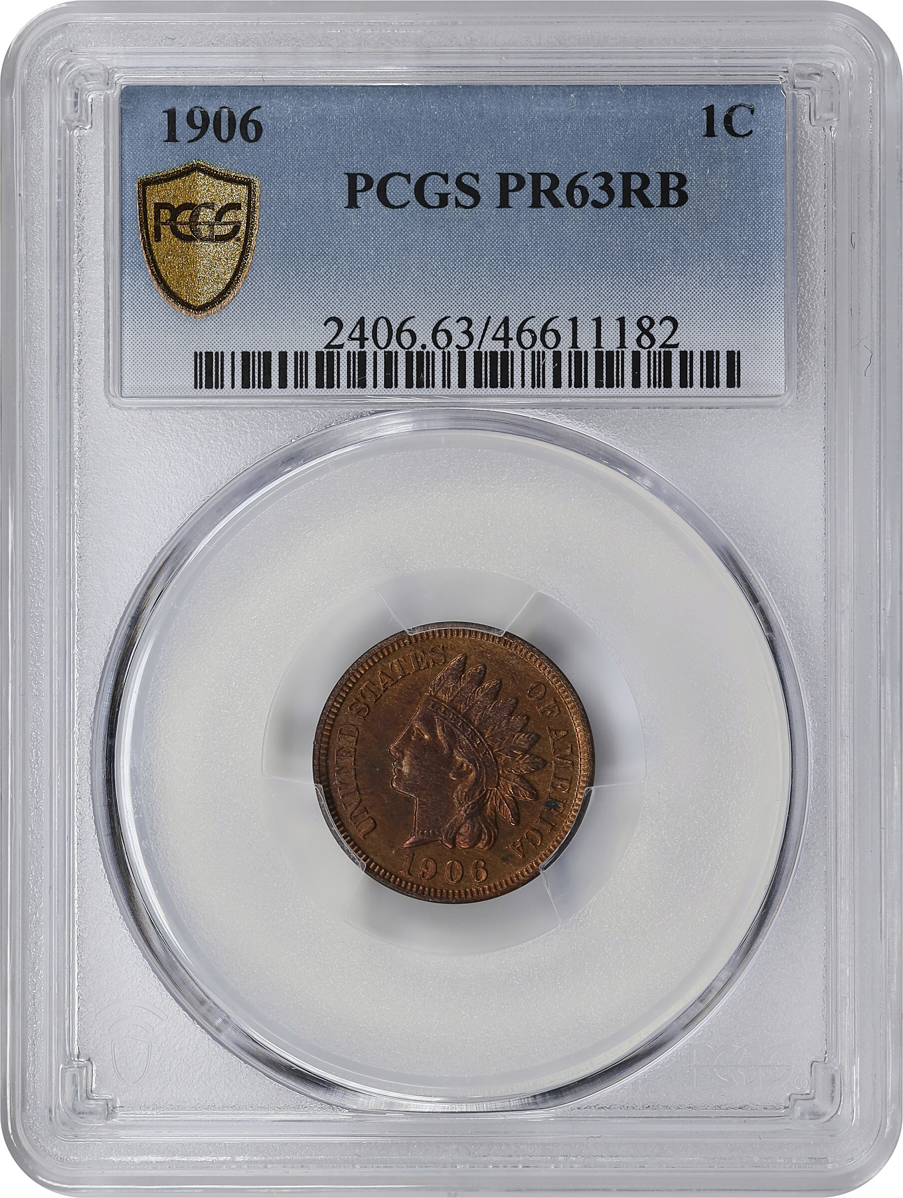 1906 1c PR RB PR60 RB thumbnail 8
