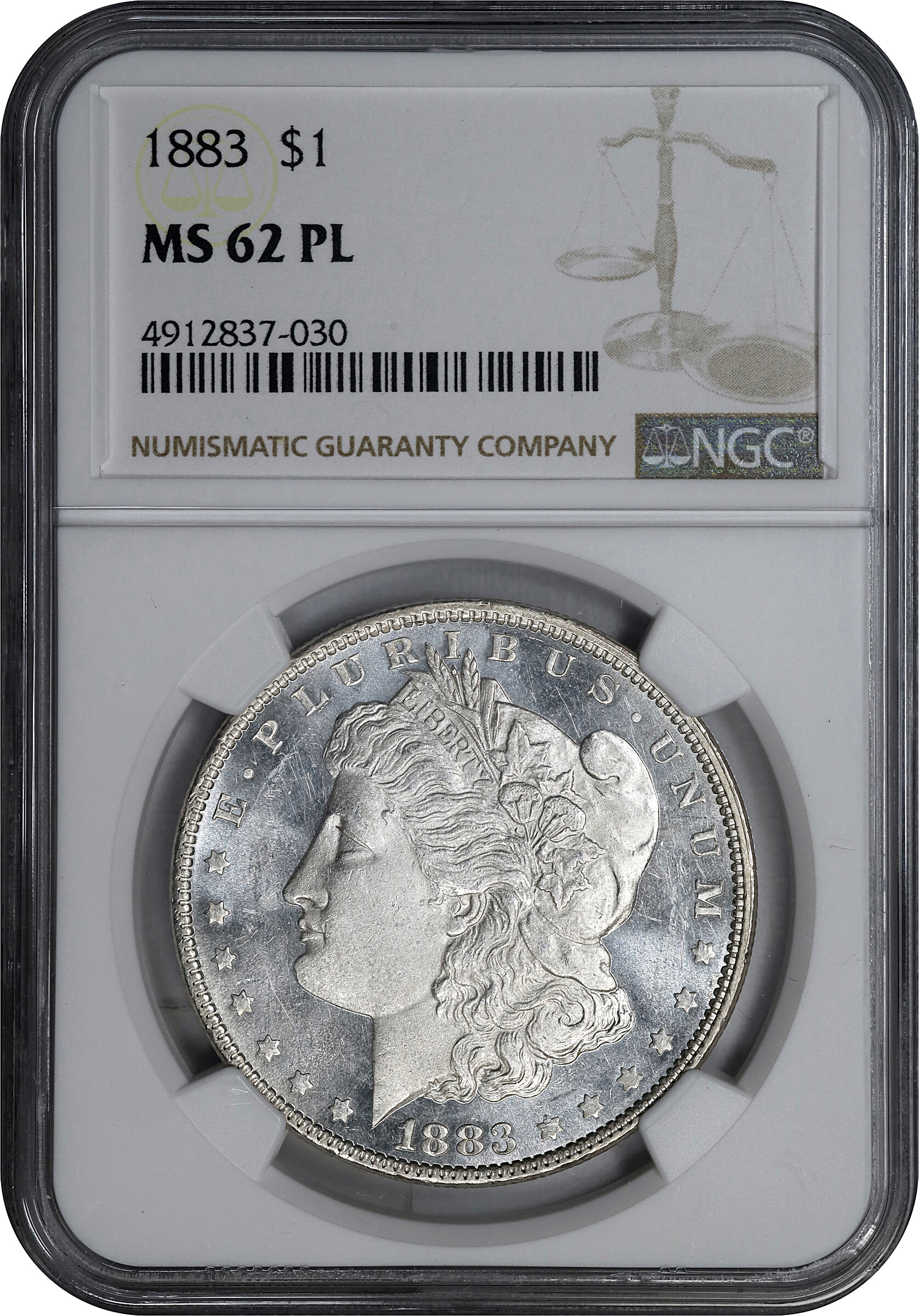 1883 $1  MS PL MS60 PL CAC thumbnail 11
