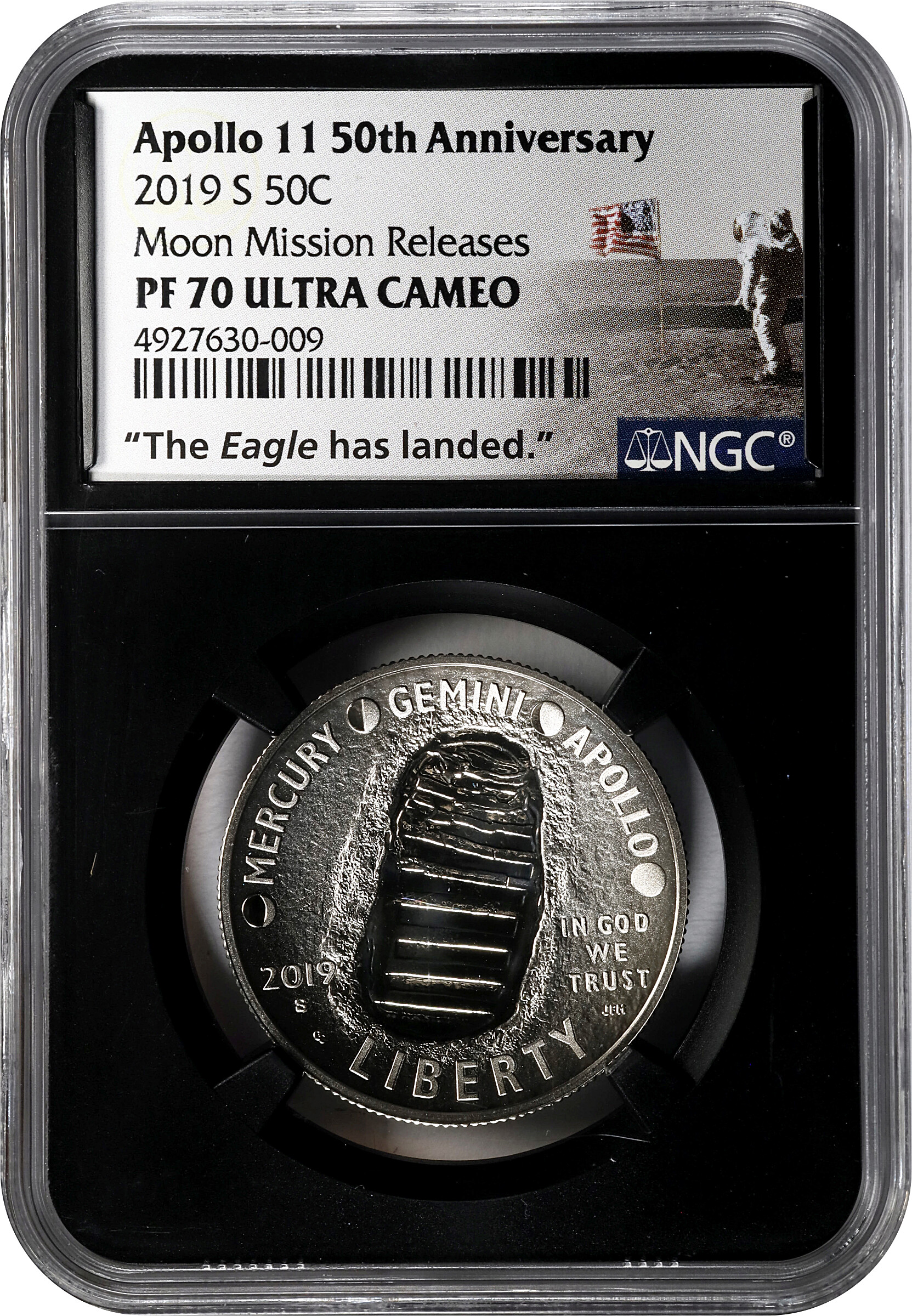 2019-S 50c Apollo 11 50th Anniversary PR DCAM thumbnail 8