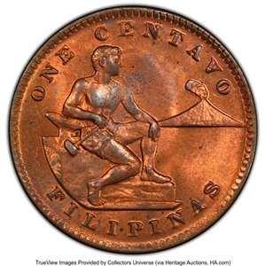 image for: 1933-M 1C MS64 Red and Brown PCGS. PCGS Population: (30/12 and 0/0+). NGC Census: (0/0 and 0/0+)....