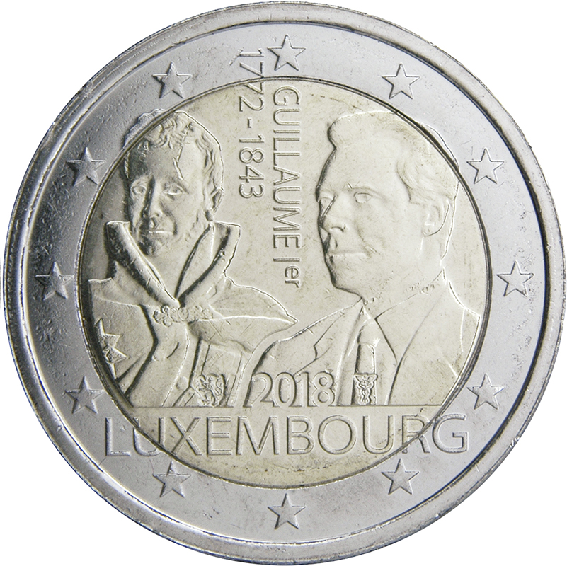 2018 2 Eu coincard & BU  set, Bridge/Mercury MS
