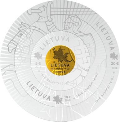 2018 50 Eu Proof PR