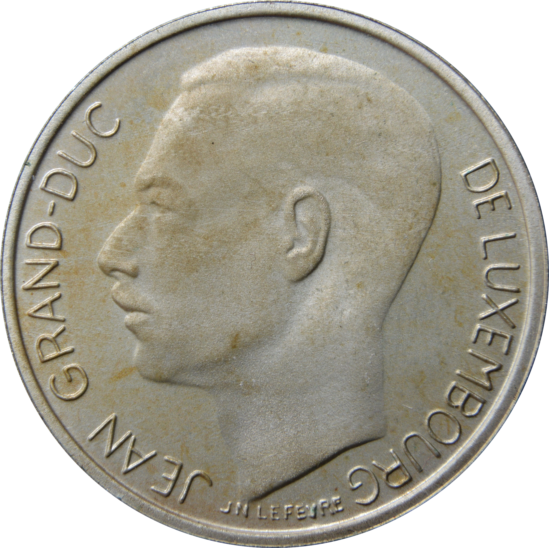 1980 1 Fr (fr) Flan poli MS