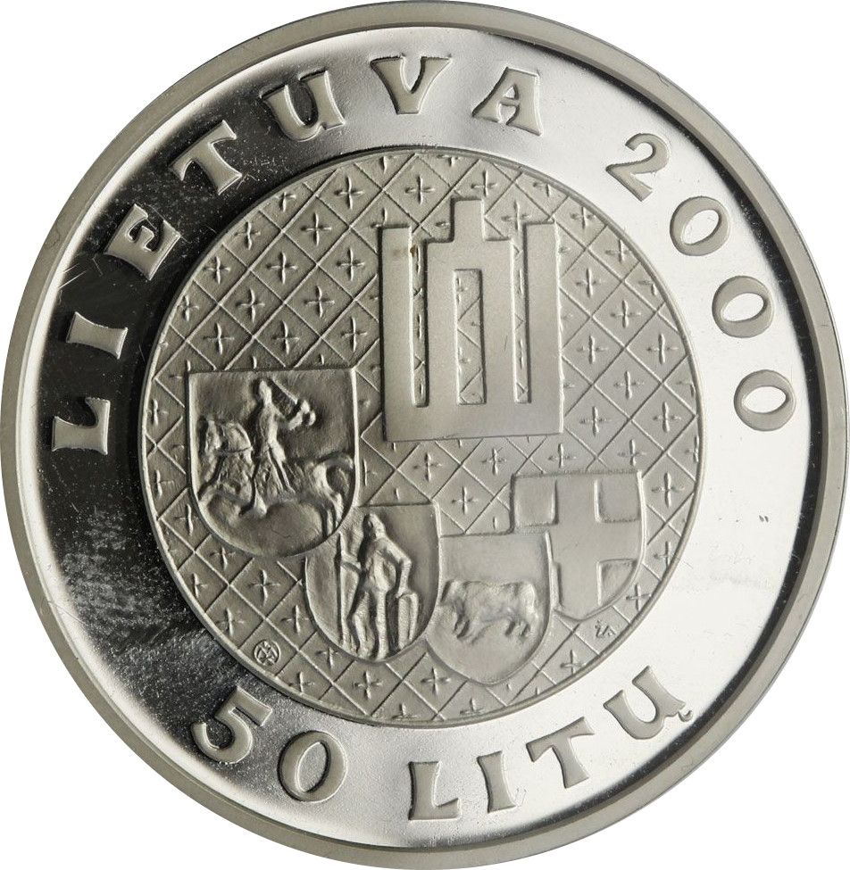 2000 50 Li Proof PR
