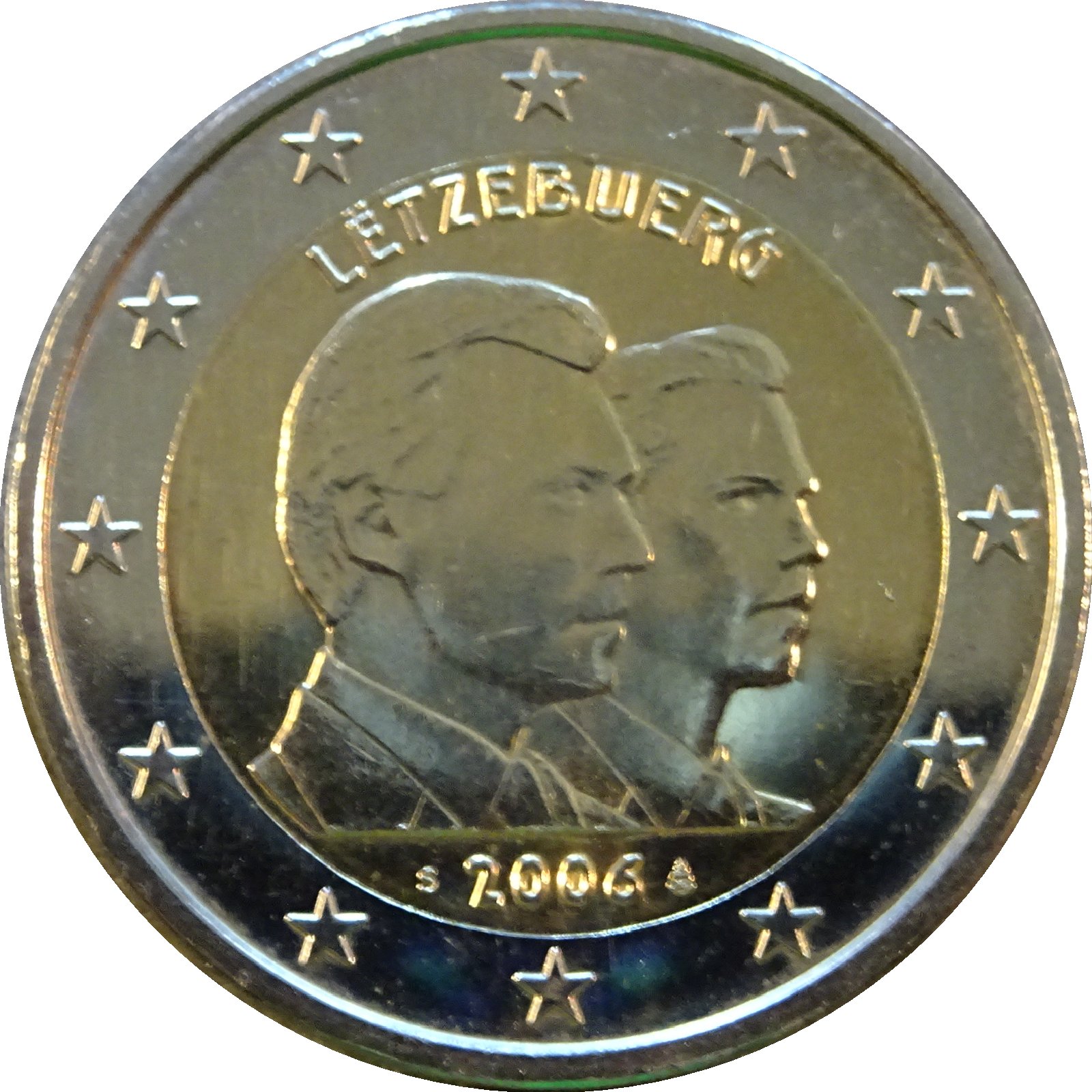 2006 2 Eu Proof; hunting horn PR