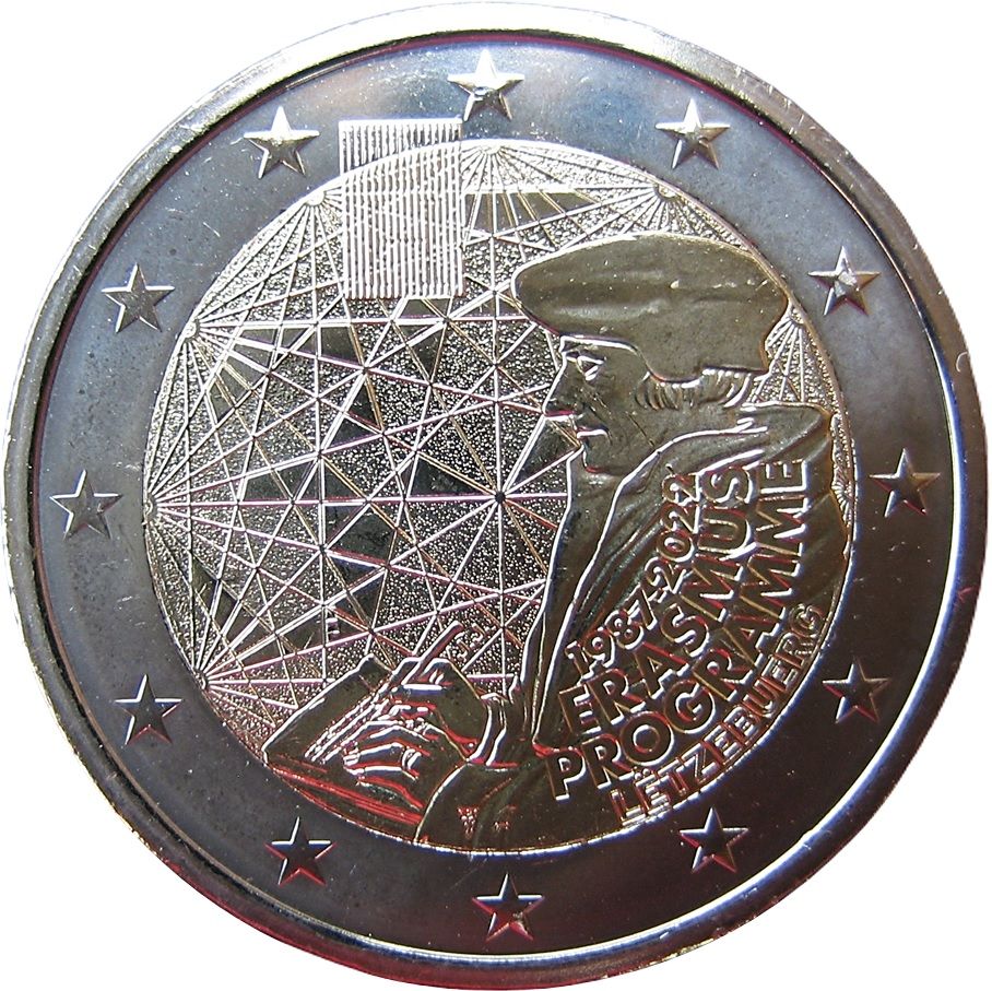 2022 2 Eu BU Coincard / Paris mint MS