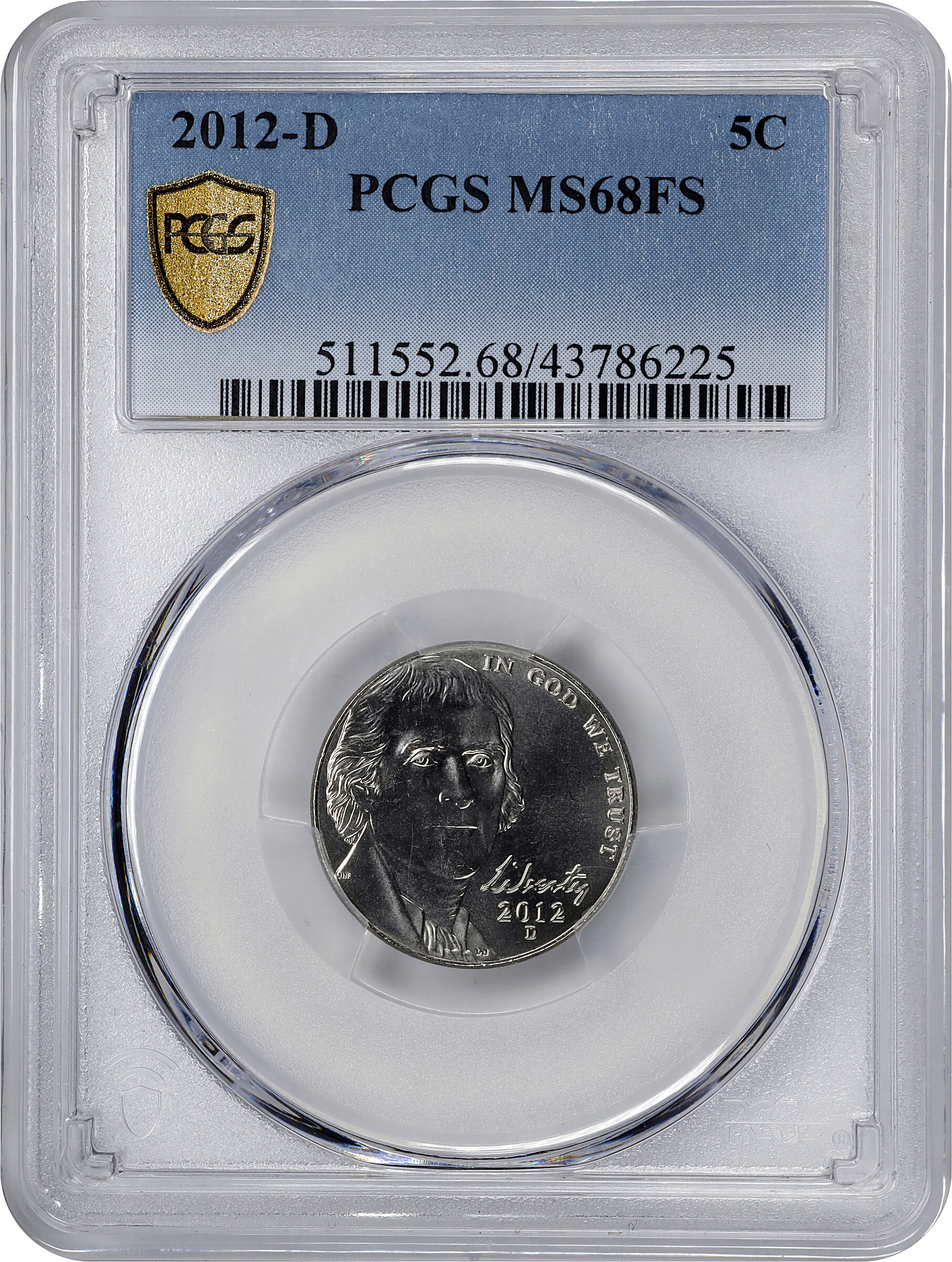 2012-D 5c MS FS thumbnail 4