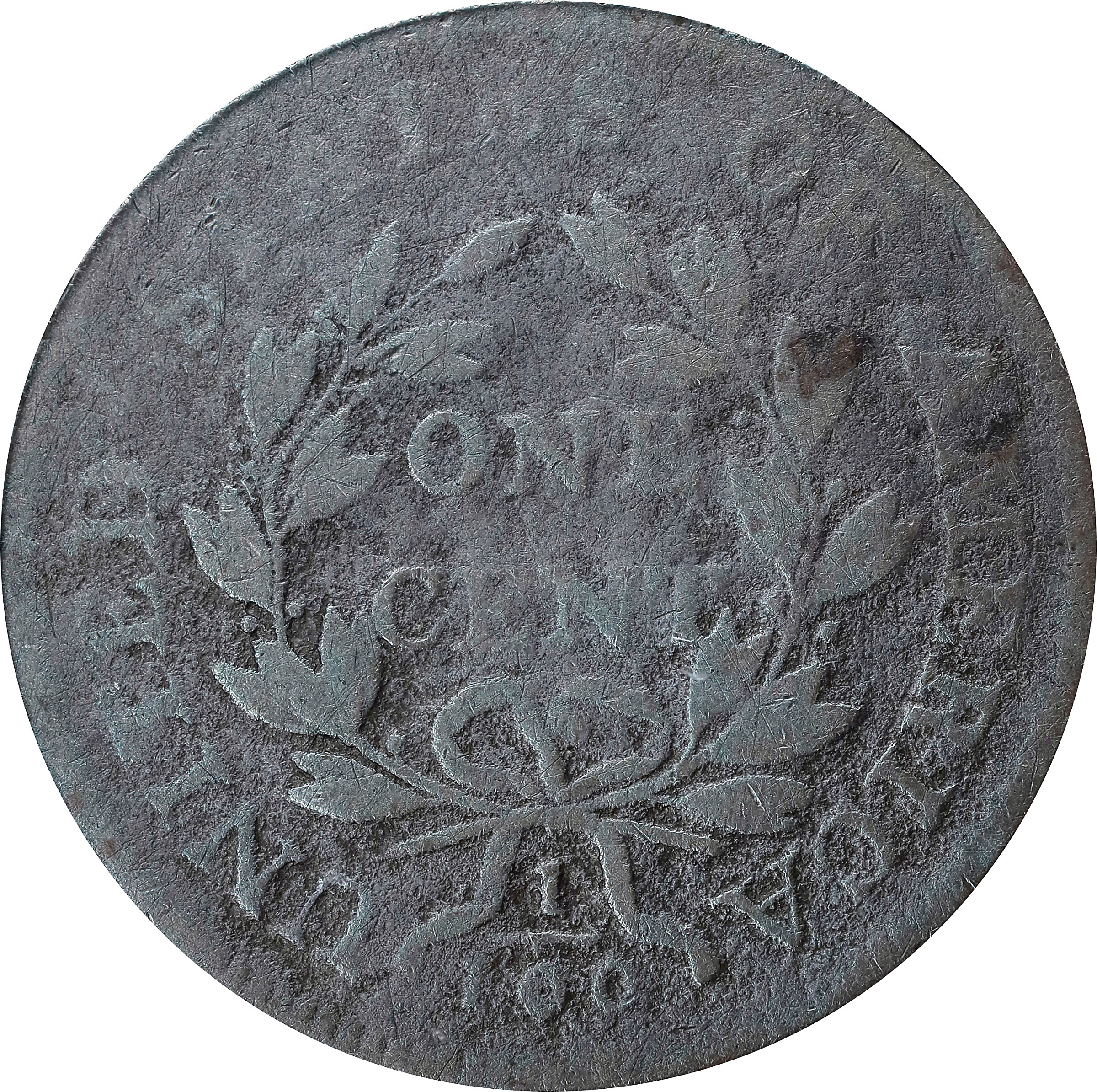 1798 1c 1st Hair Style, S-148  MS BN thumbnail 9