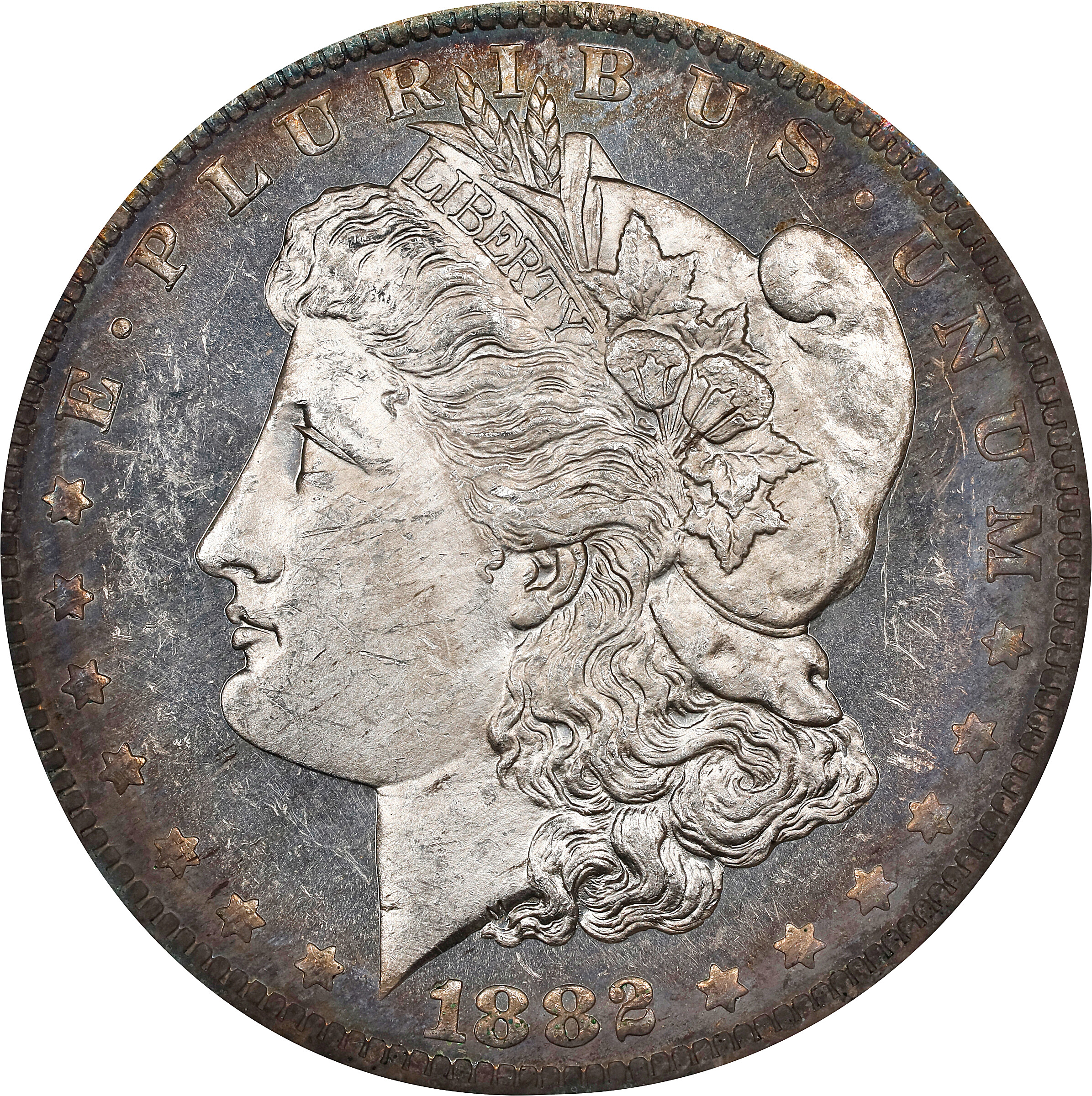 1882-O Morgan Silver Dollar. MS-63 DMPL (ANACS). OH.