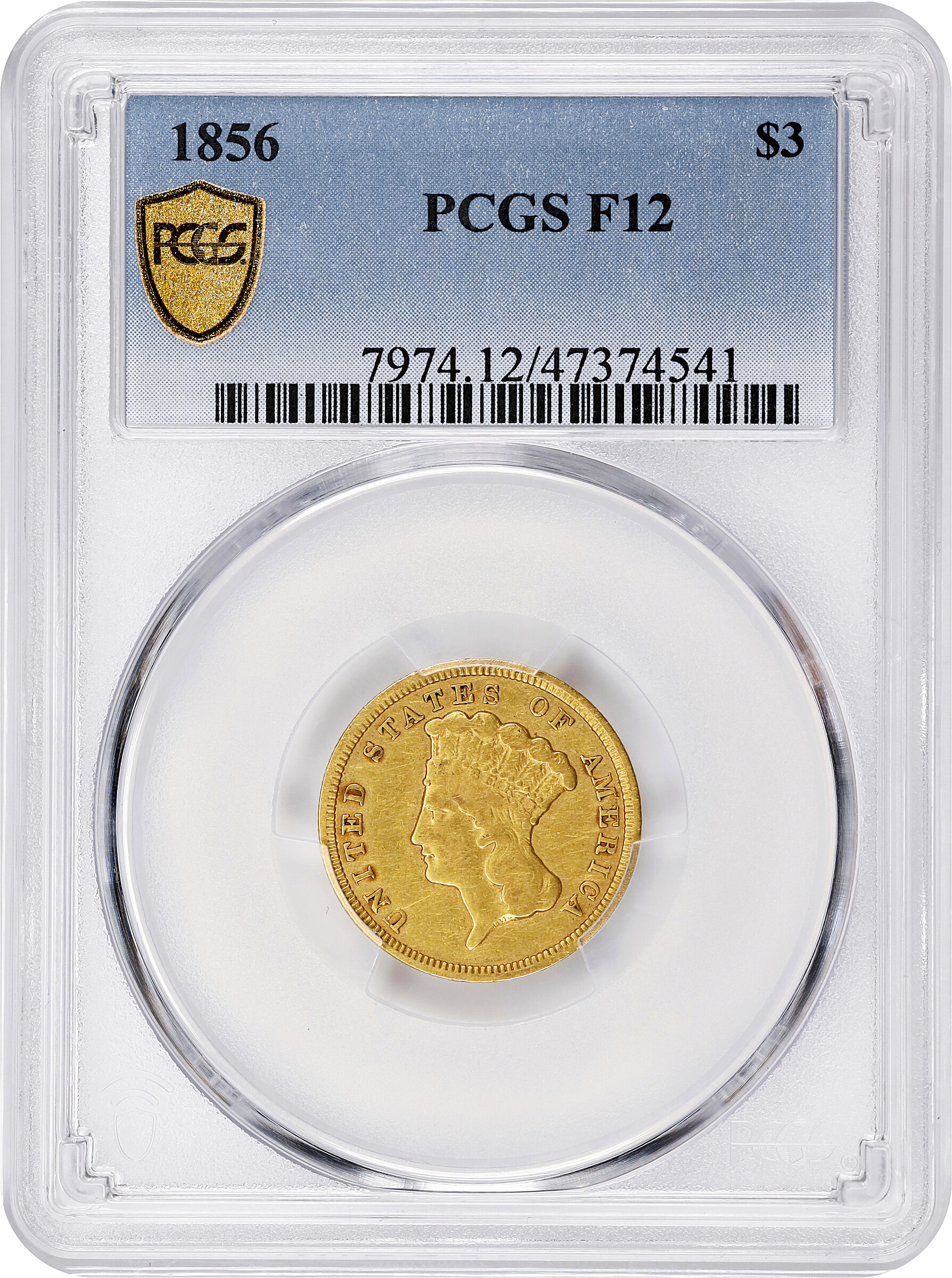 1856 $3 VF35 thumbnail 25