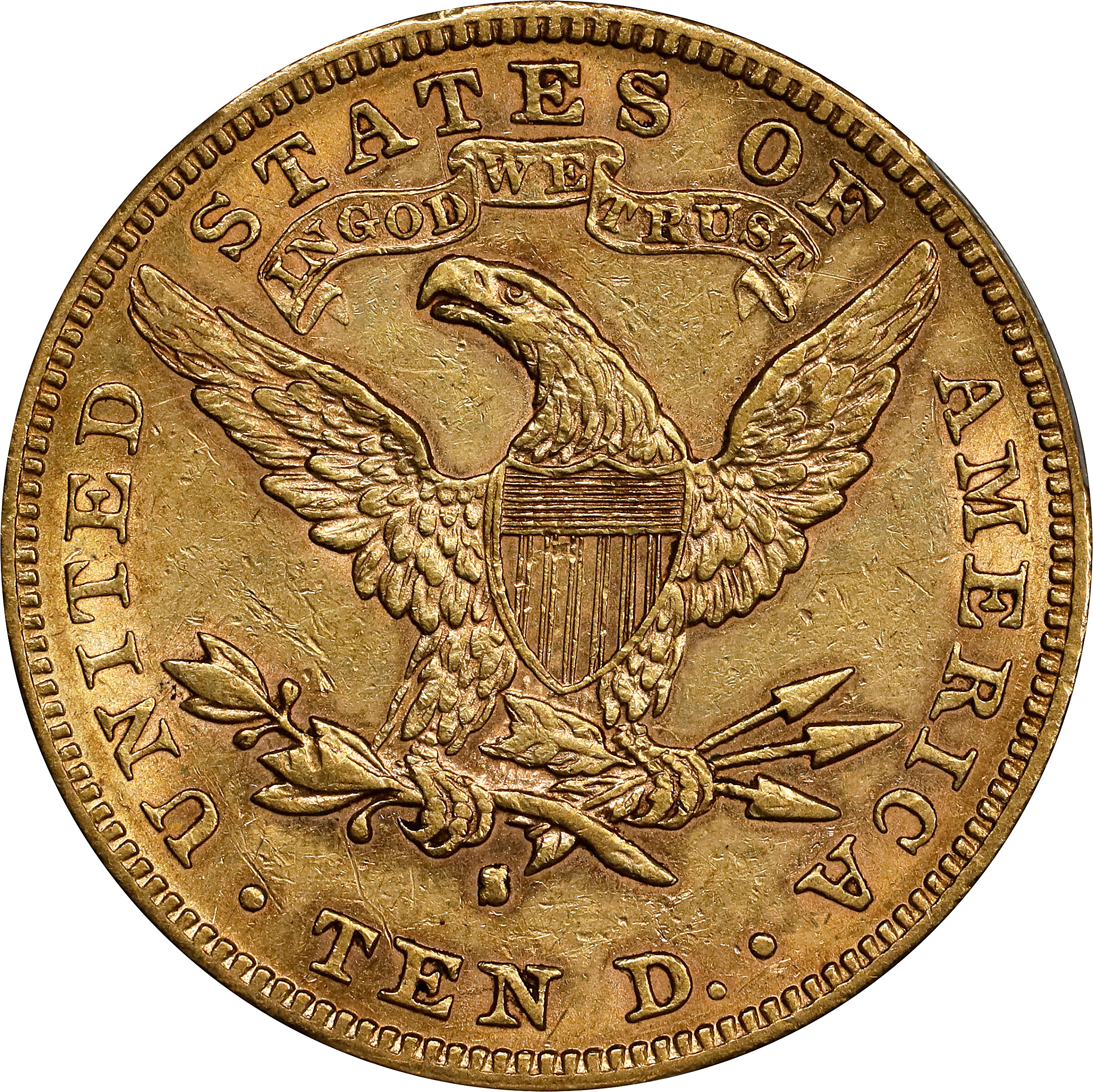 1881-S $10 AU53 thumbnail 7