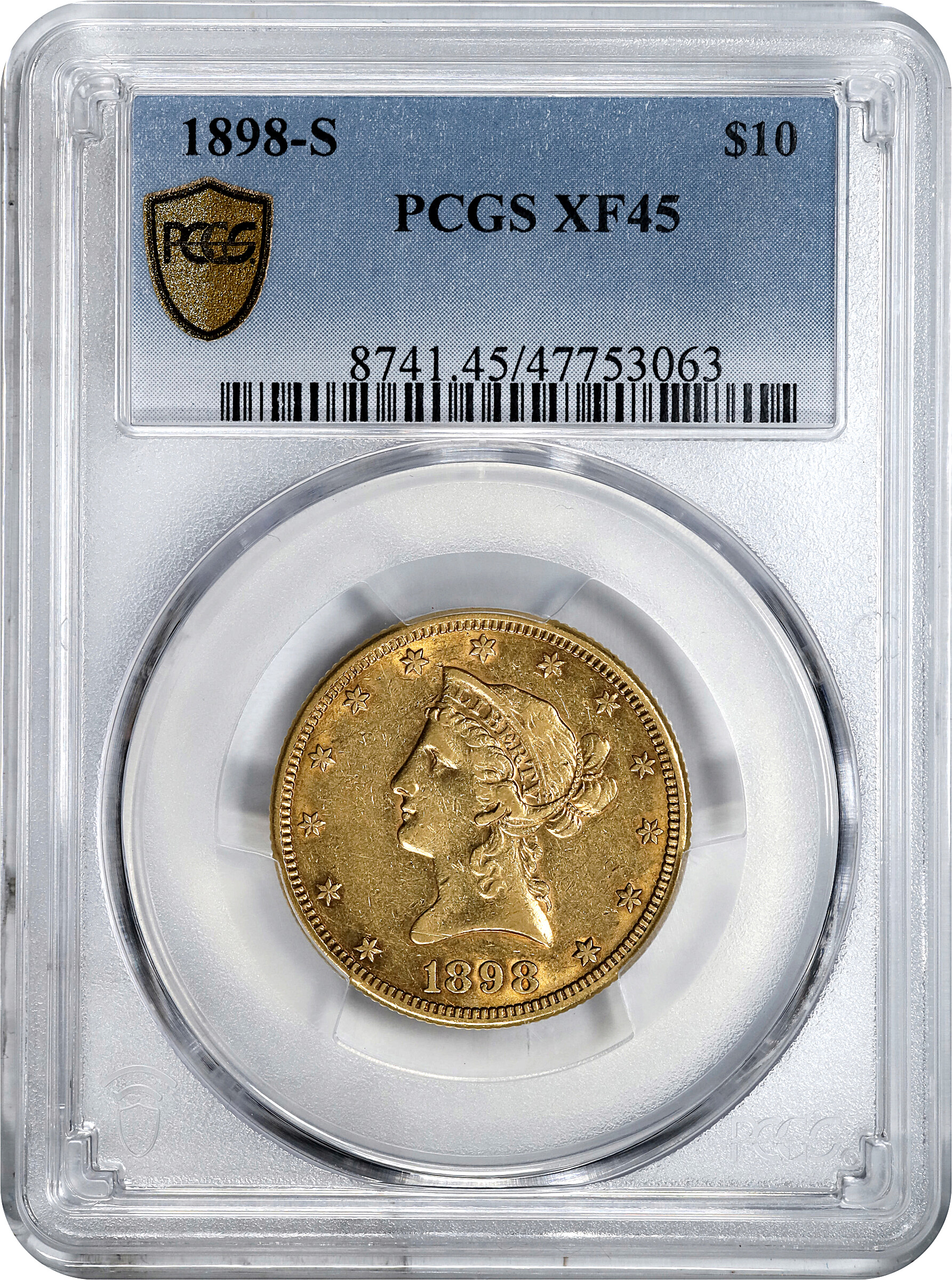 1898-S $10 VF20 thumbnail 9