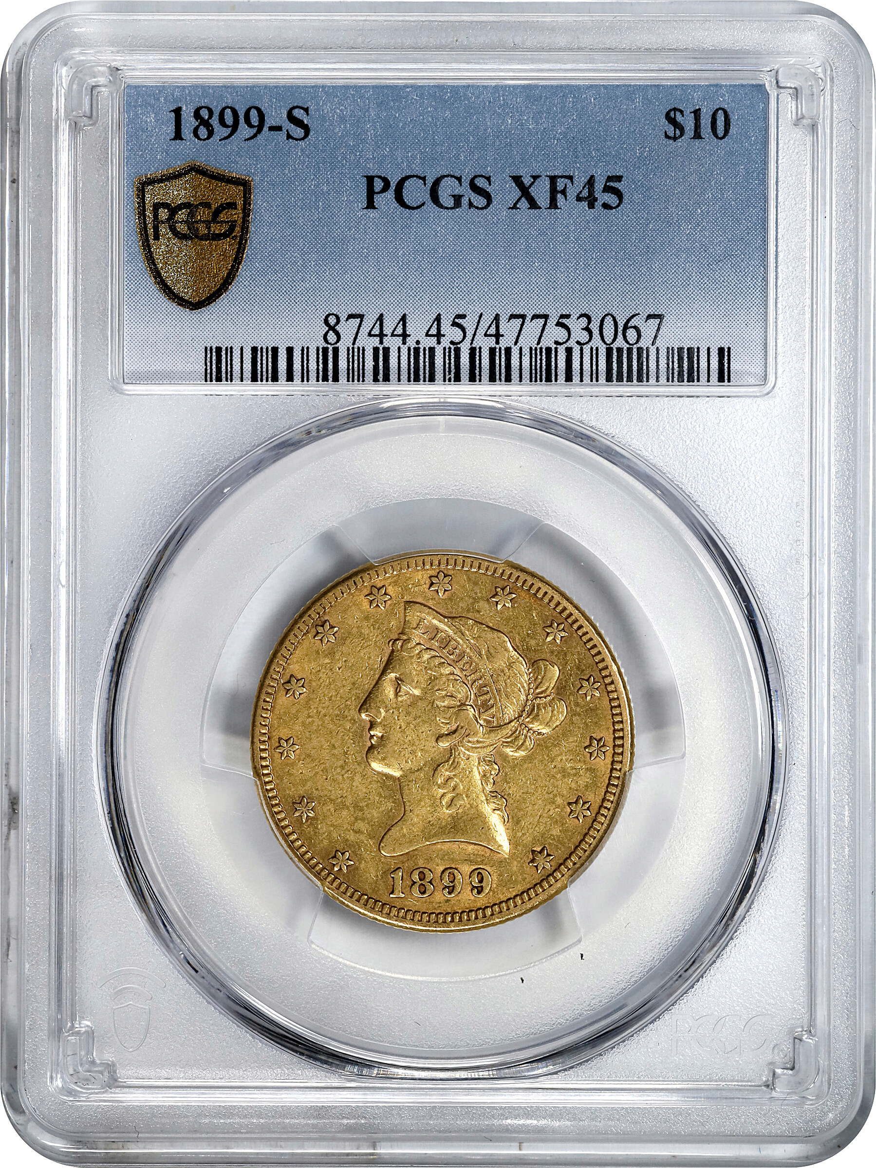 1899-S $10 VG10 thumbnail 9