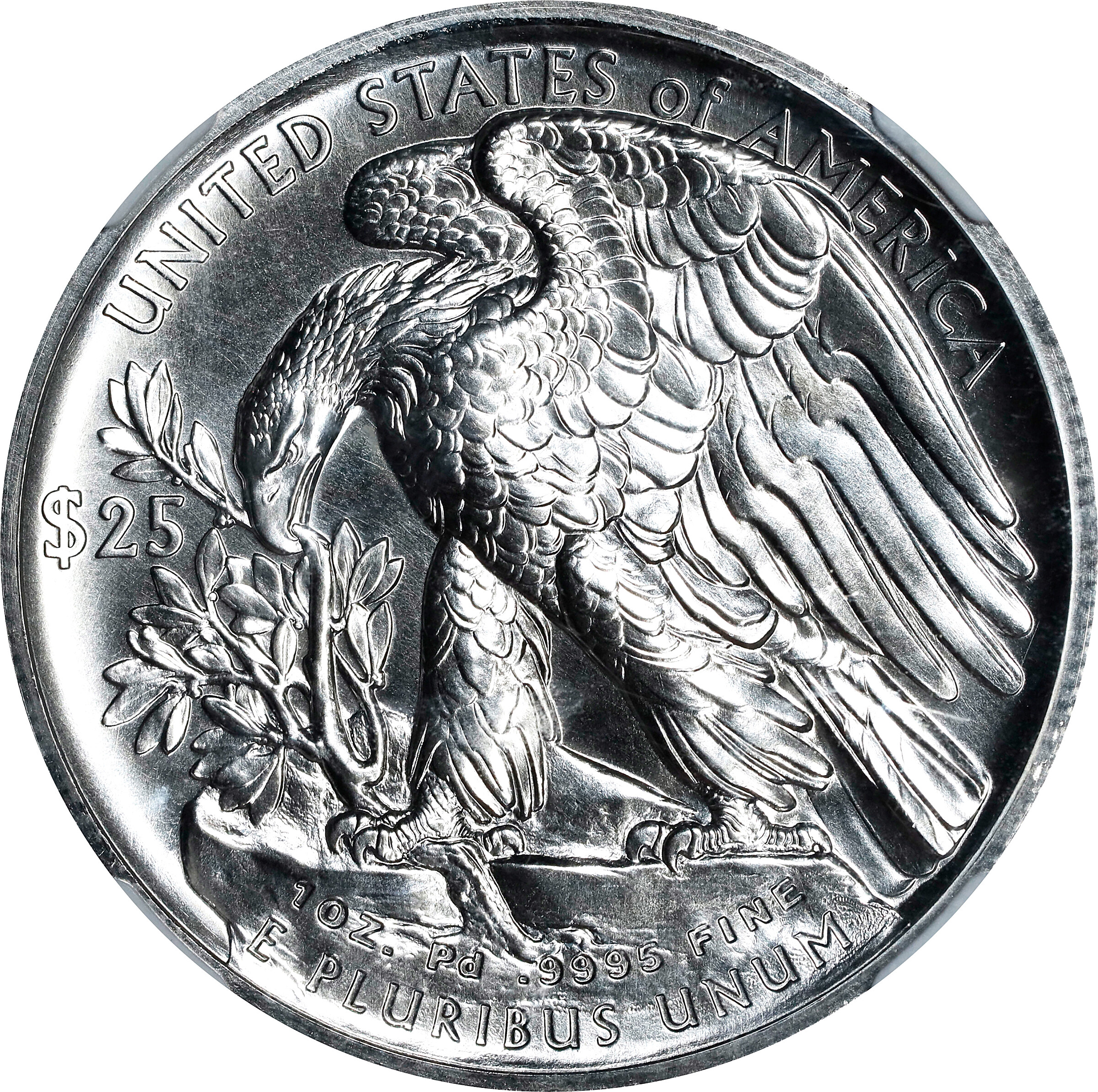 2017-(P) $25  Palladium Eagle, High Relief MS68 thumbnail 25