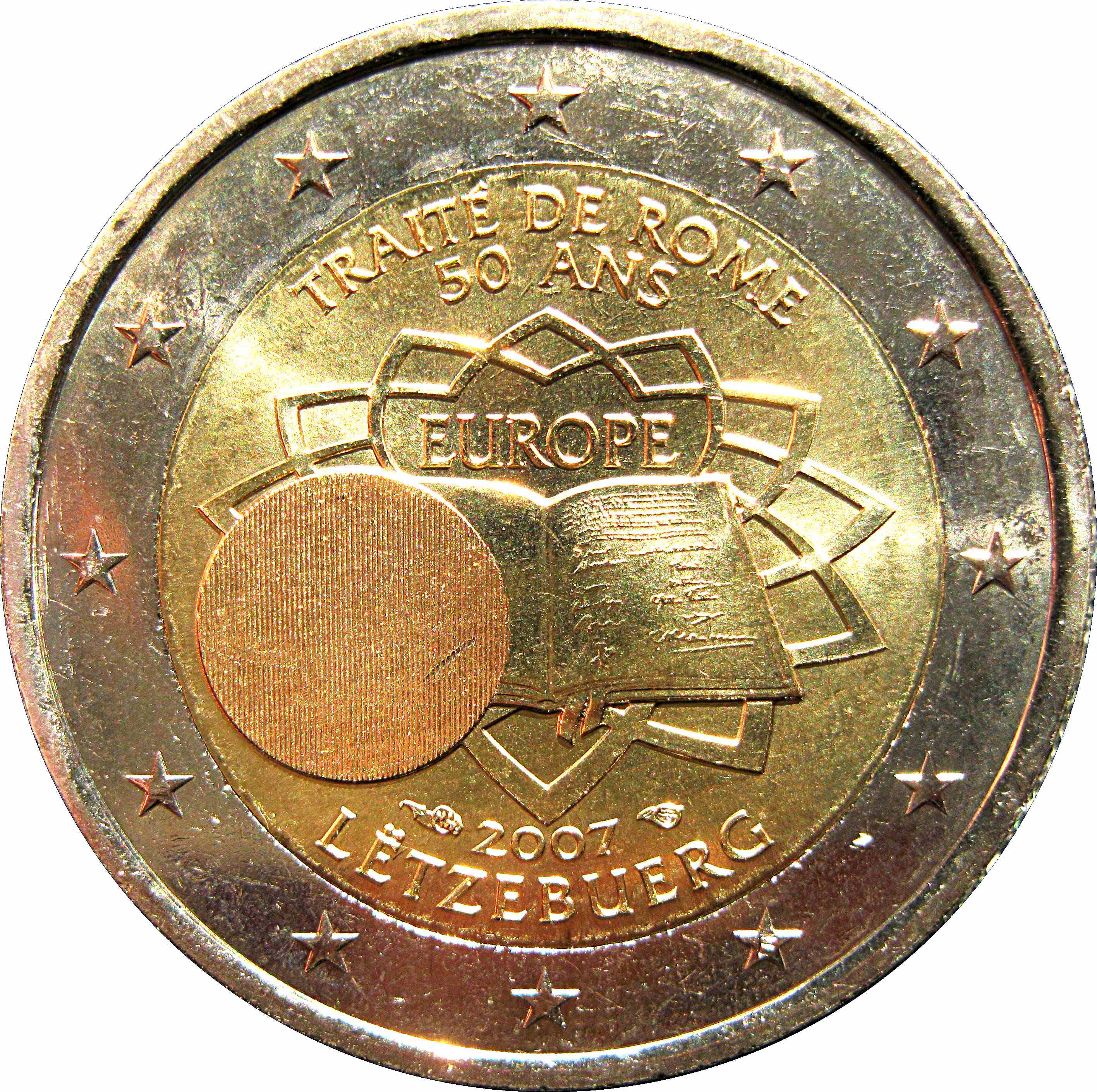 2007 2 Eu "F" mark in Star MS