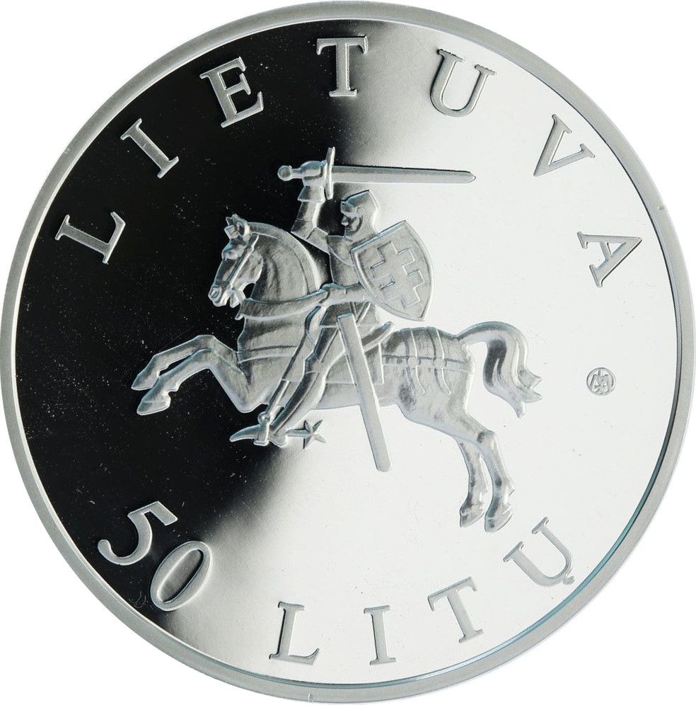 2009 50 Li Proof - Mintage 10,000 pcs - distributed 5,554 pcs PR