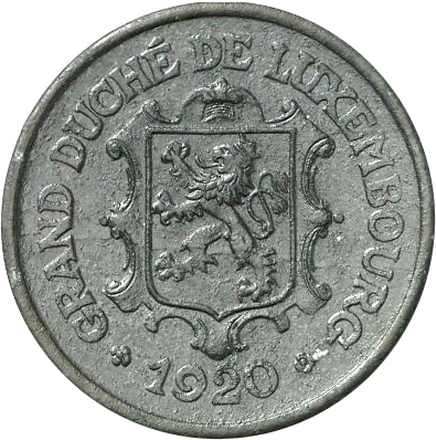1919 25 Ce Essai - Nickel-zinc PR