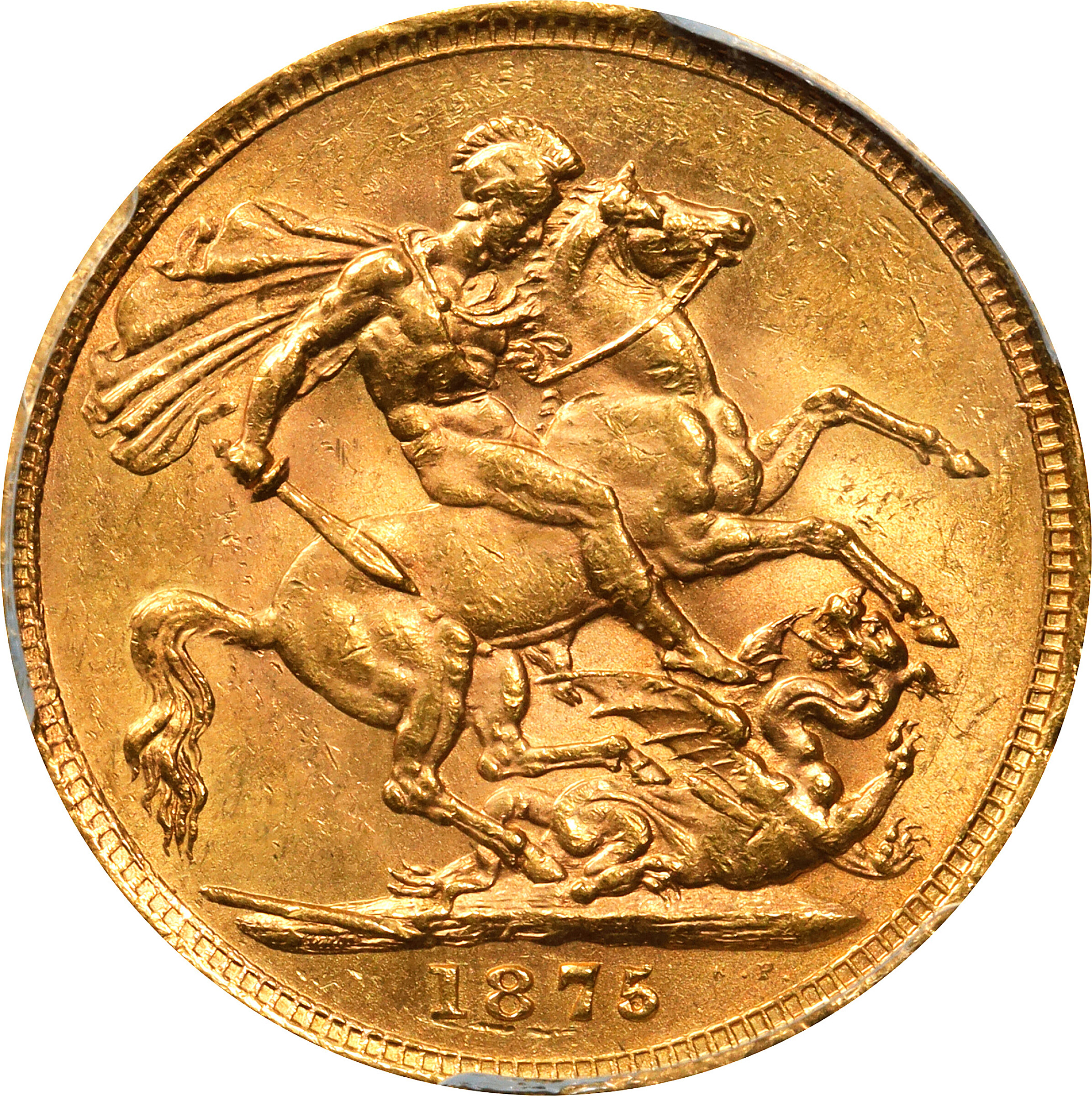 1875-M     Sov    St. George MS (KM #7) F15 thumbnail 2
