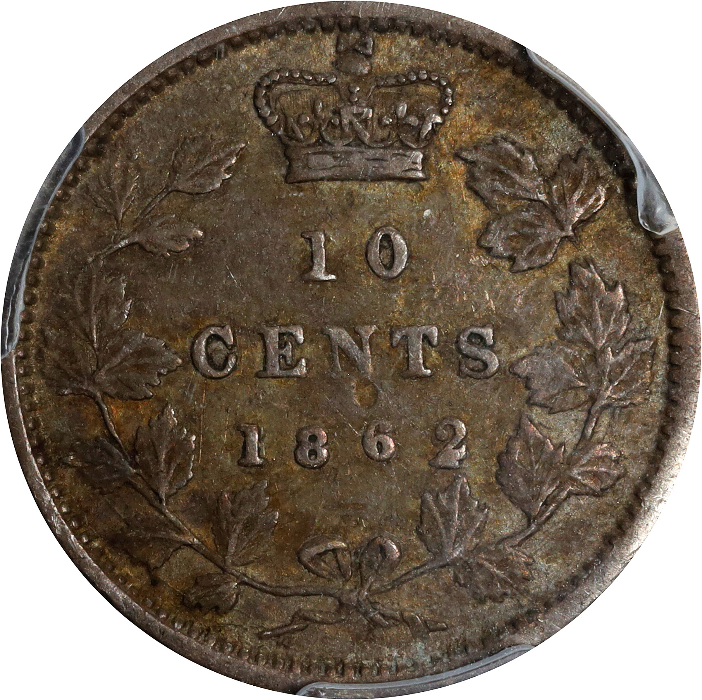 1862 10c New Brunswick, Double 2 VG8 thumbnail 2