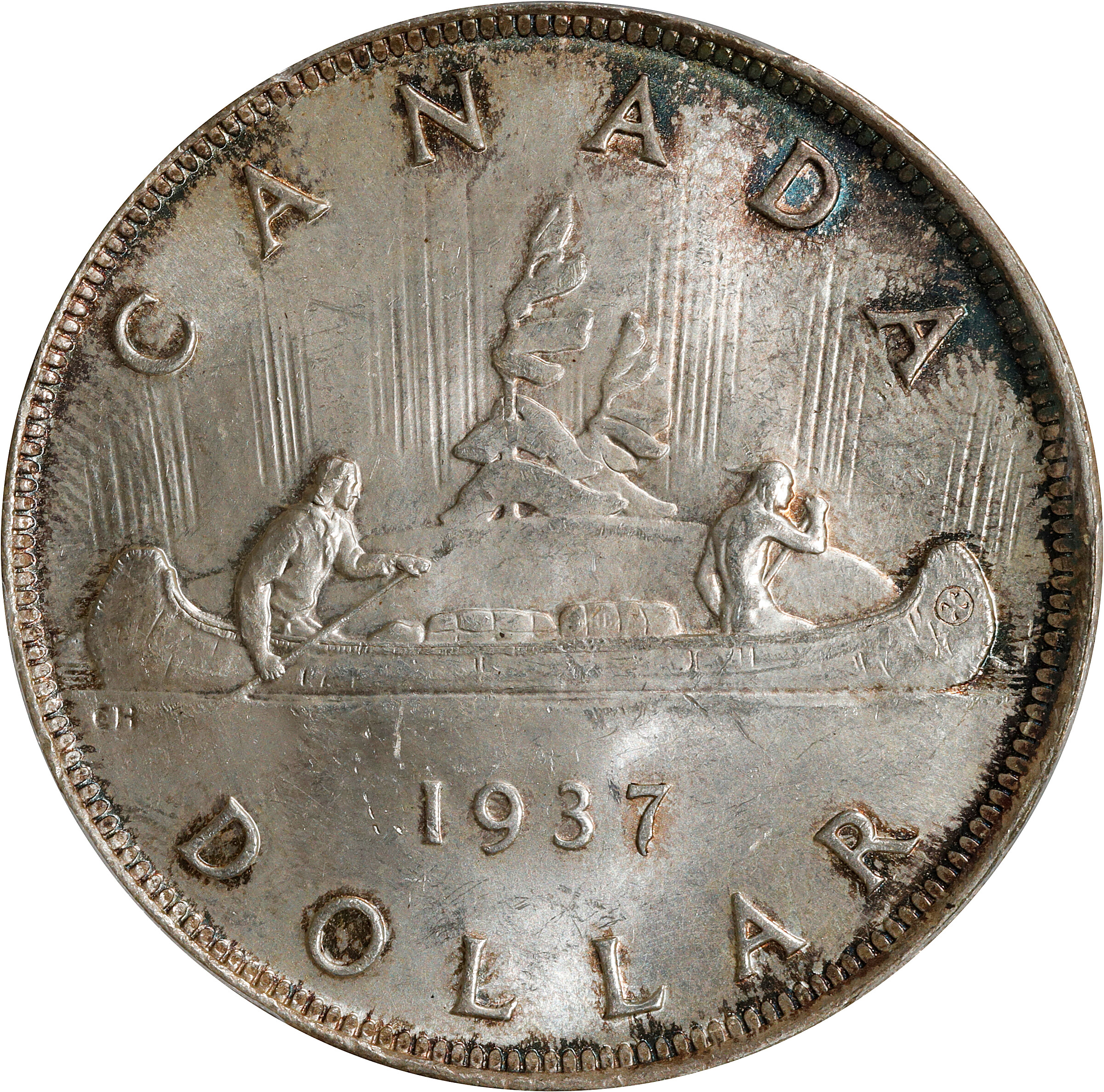 1937 S$1 MS (KM-37) MS64 thumbnail 6
