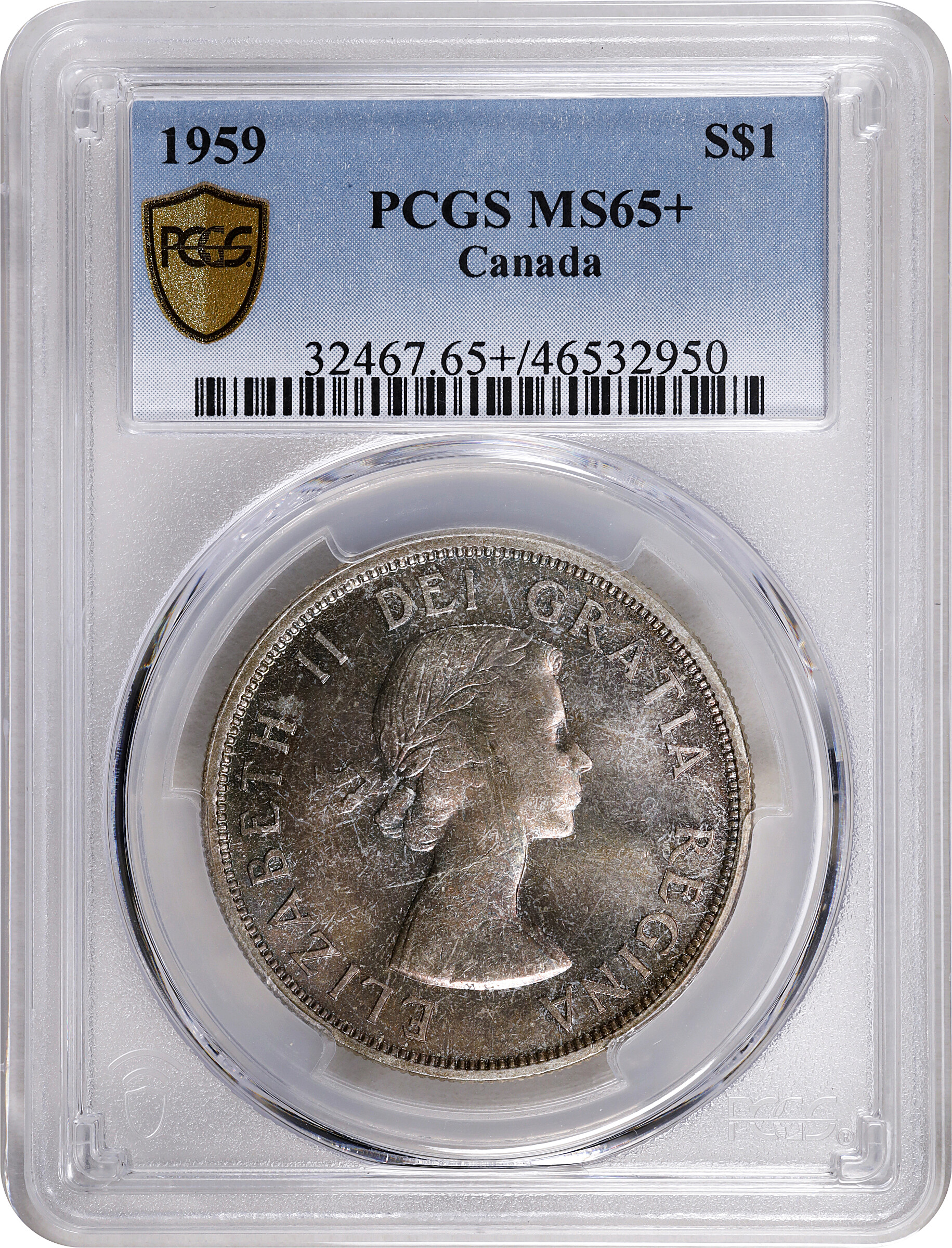 1959 S$1 MS65 thumbnail 8