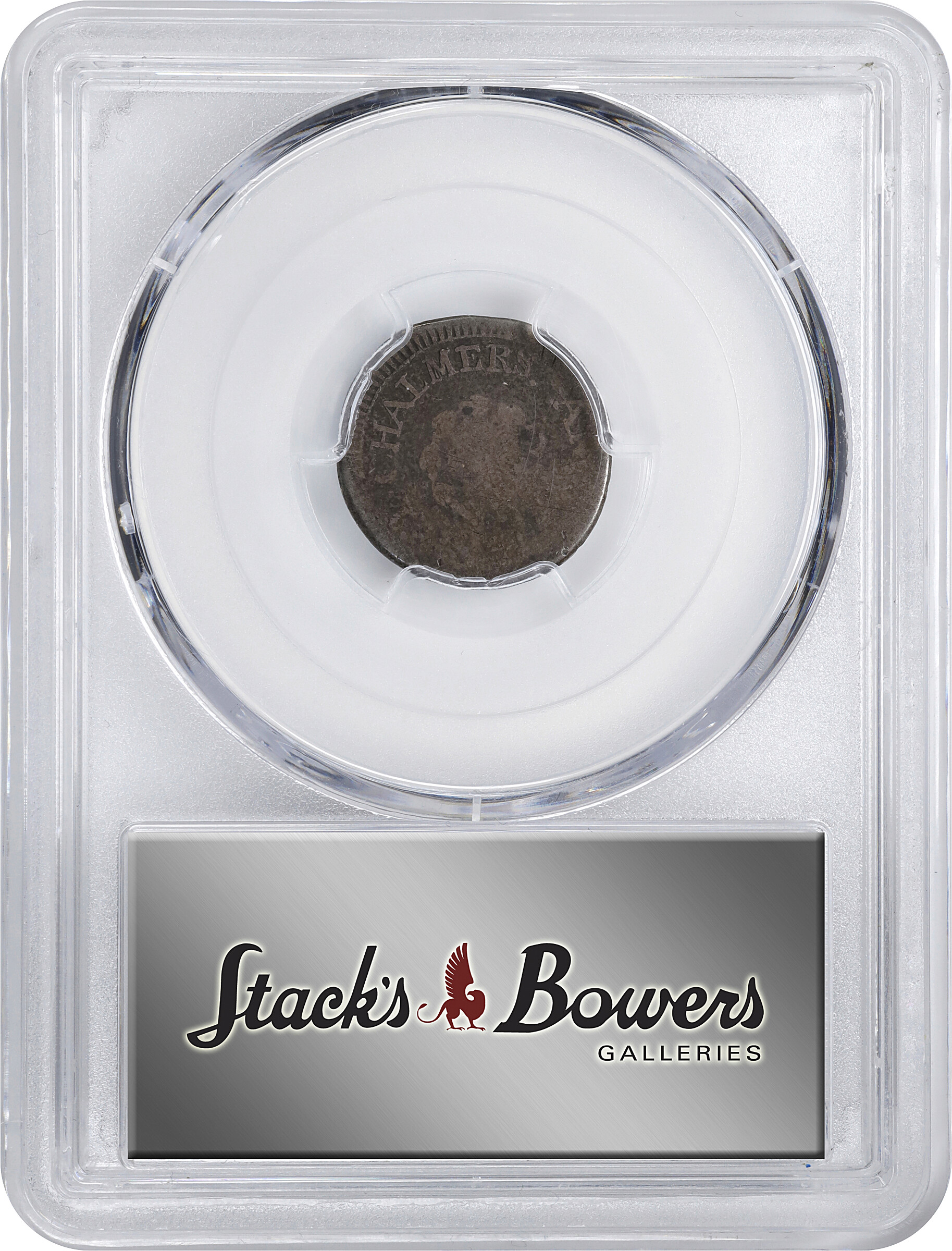 image for: 1783 Chalmers Small Date 6 Pence PCGS VG10