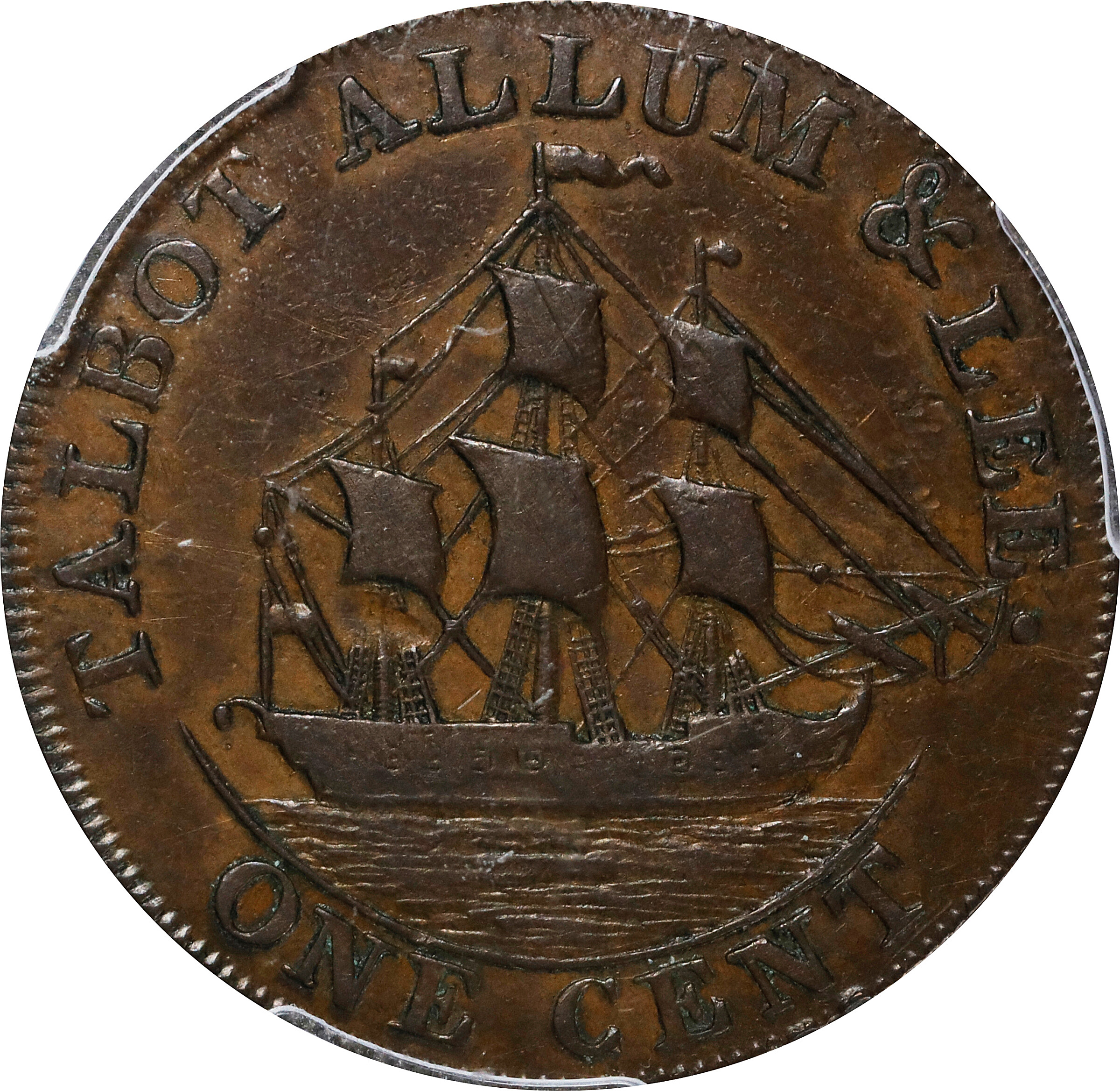 image for: 1794 Talbot without NEW YORK Cent PCGS VF35 BN