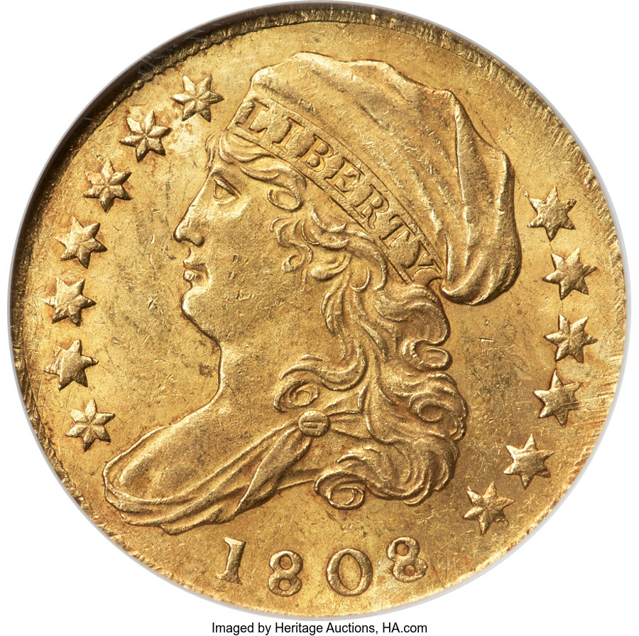 1808 $2 1/2 BD-1, R.4, MS63 NGC....