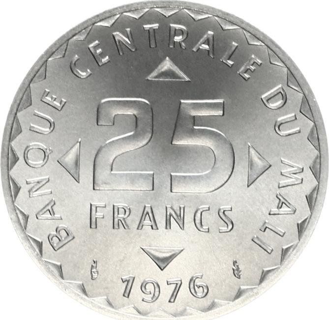 1976 25 Fr PR