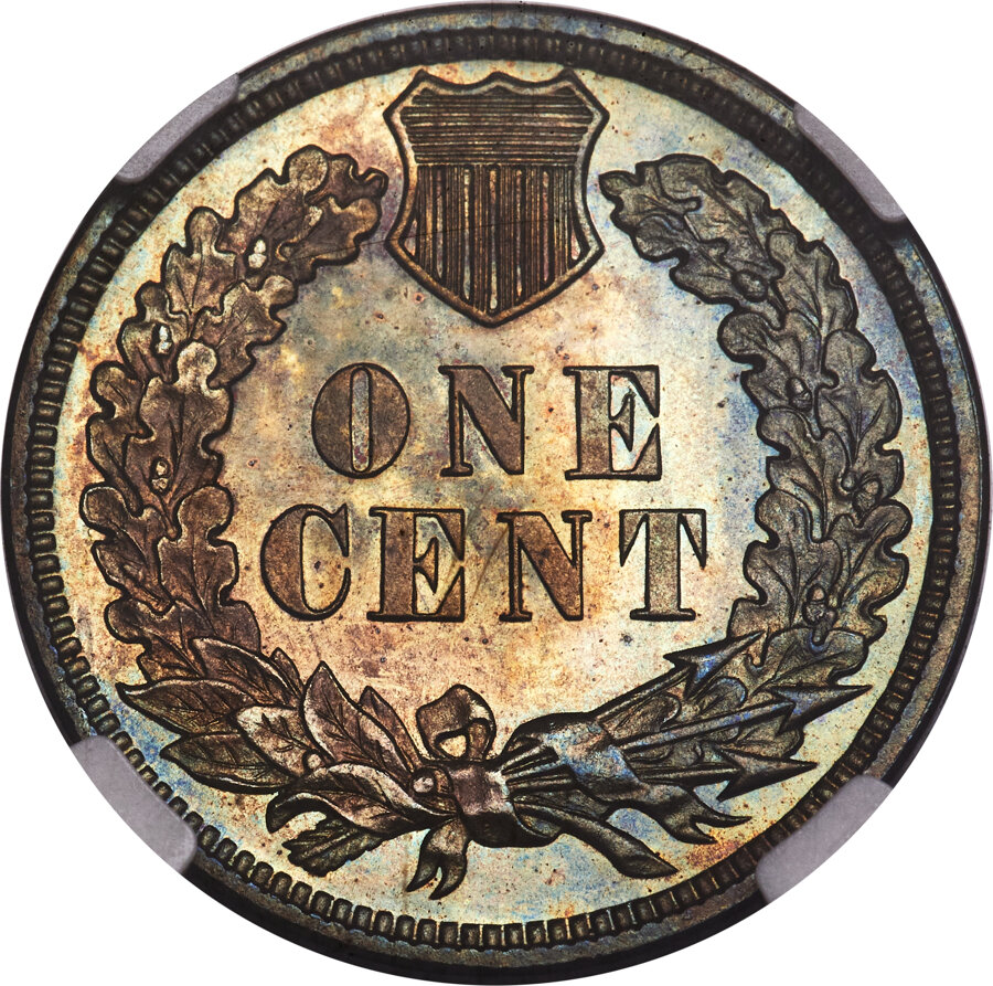 1884 1c PR BN PR67 BN CAC thumbnail 4
