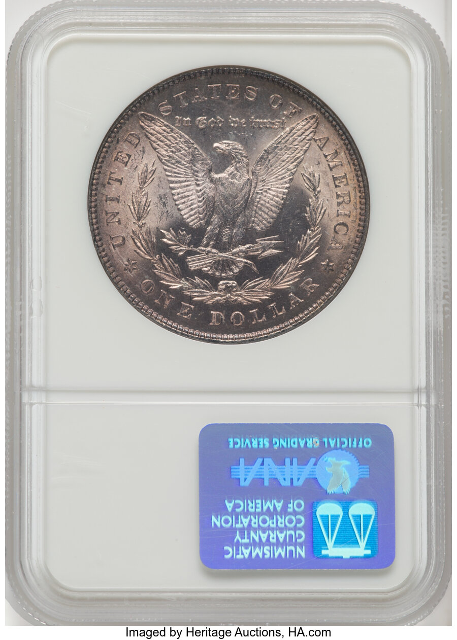 1878 7TF $1  Reverse of 1878, Type 1 Obv, VAM-100 MS64 thumbnail 6