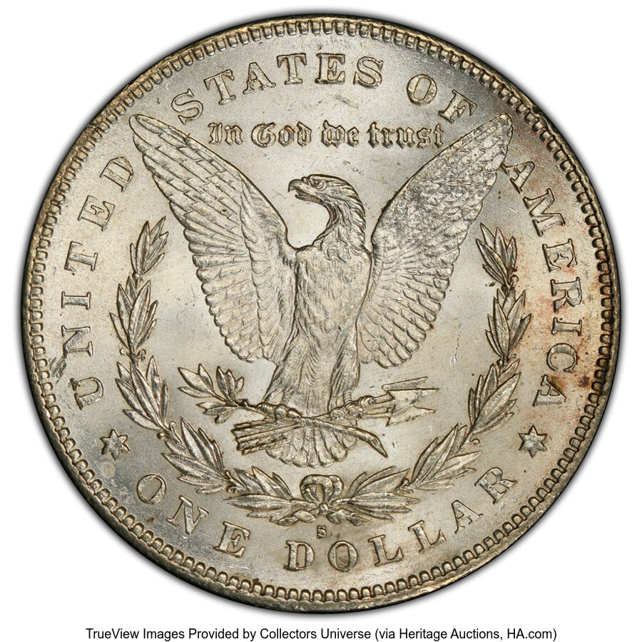 1879-S $1  Reverse of 1878, VAM-39 MS61 thumbnail 2
