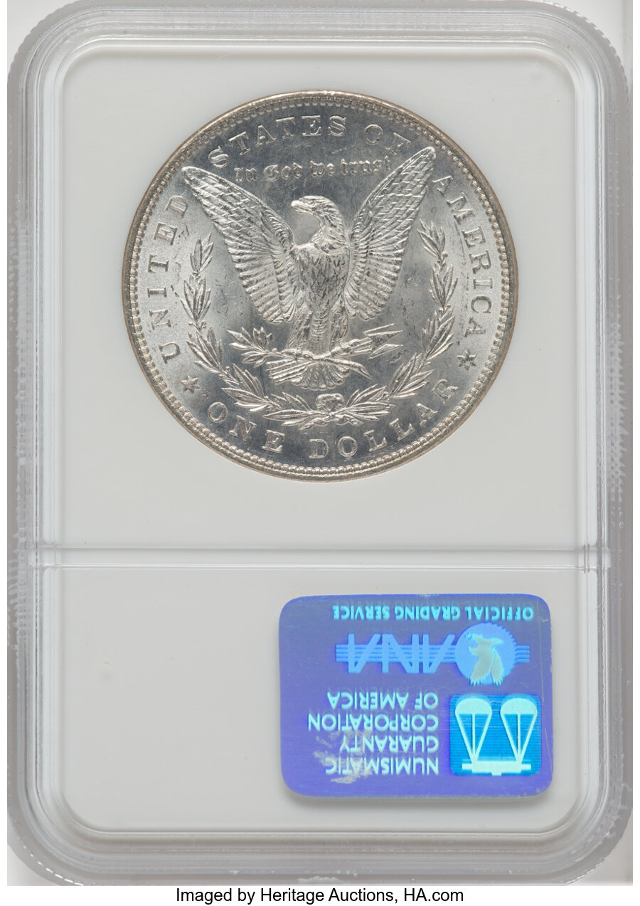 1884 $1  Small Dot, VAM-4 XF45 thumbnail 22