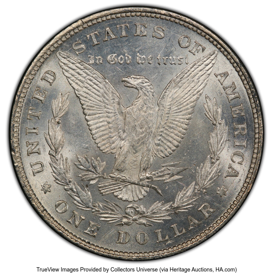 1878 8TF $1  Stick Feather, VAM-8 MS60 thumbnail 14