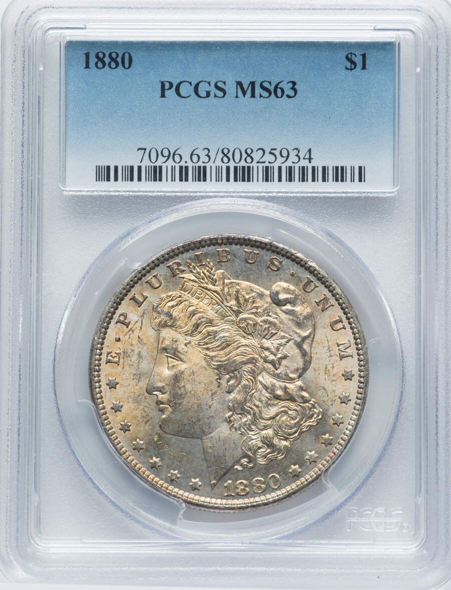 1880 $1  Checkmark, VAM-11 MS61 thumbnail 16