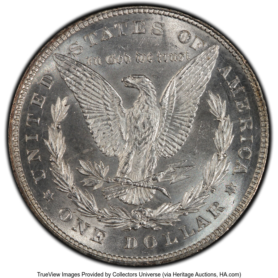 1878 8TF $1  Spear Point, VAM-1 MS64 thumbnail 6